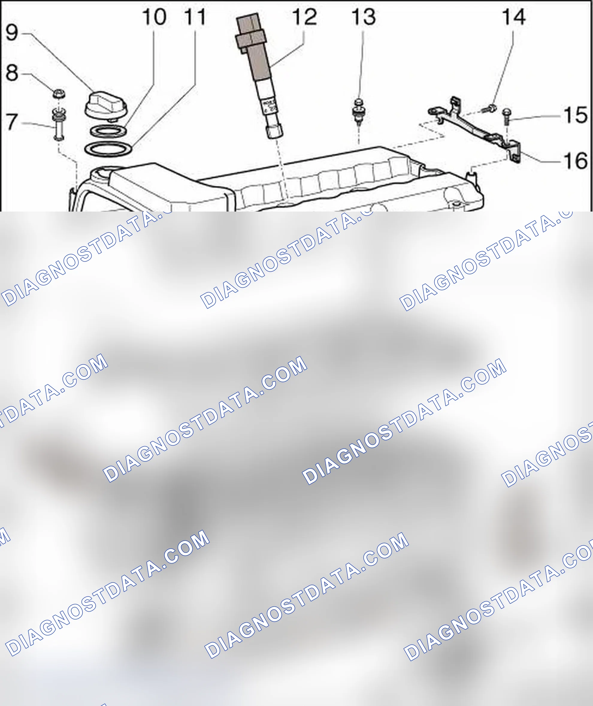 Scheme 1: CYLINDER HEAD COMPONENT OVERVIEW