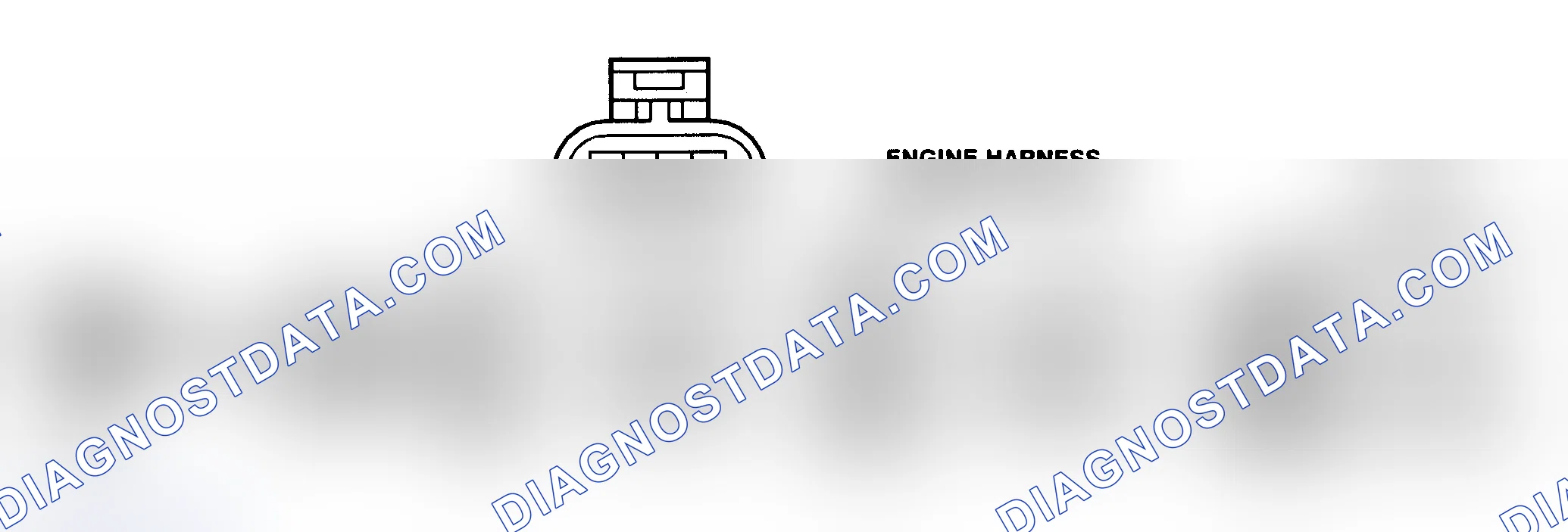 Scheme 152: DTC 34 Schematic (6.5L Diesel) Injection Timing Stepper (ITS) Motor Circuit Fault