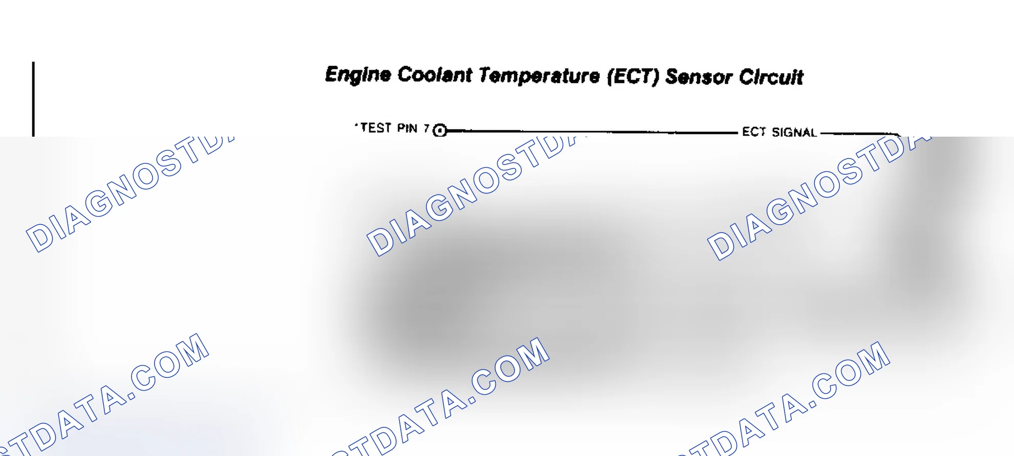 Scheme 59: Engine Coolant Temperature (ECT) Sensor Circuit