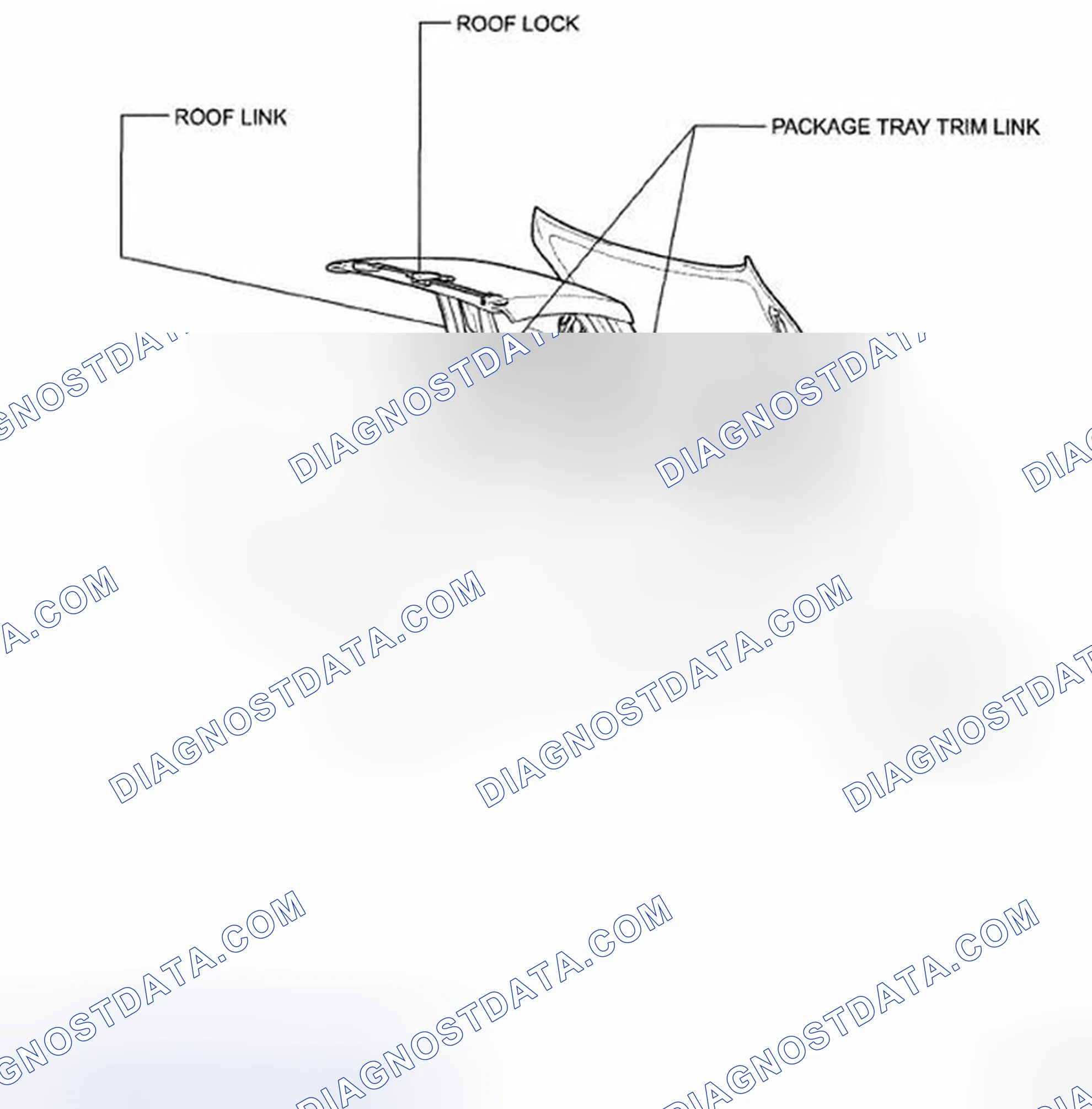 Scheme 366: Identifying Retractable Hardtop System Parts Location (3 Of 4)