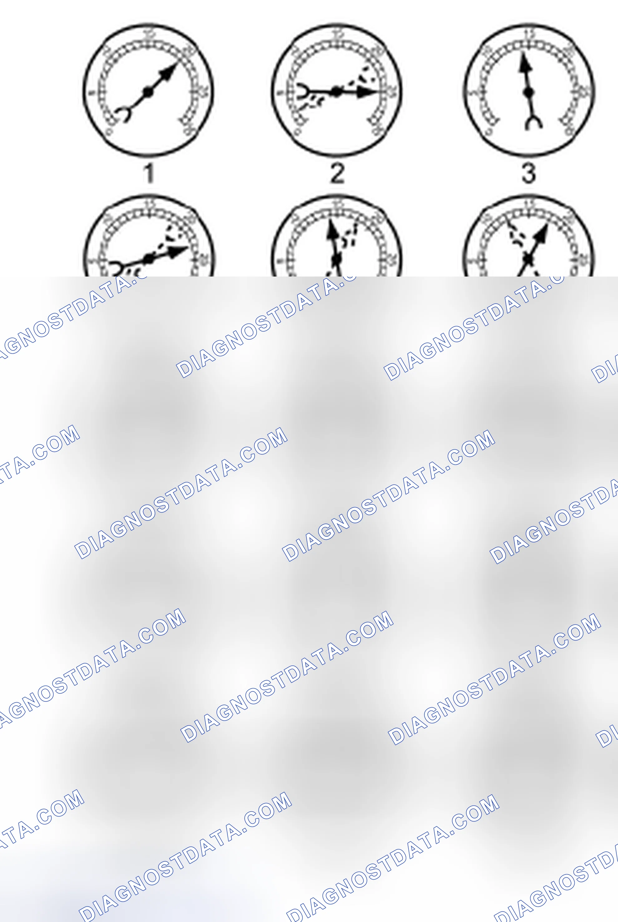 Scheme 2261: Intake Manifold Vacuum Test - Interpreting Vacuum Gauge Readings