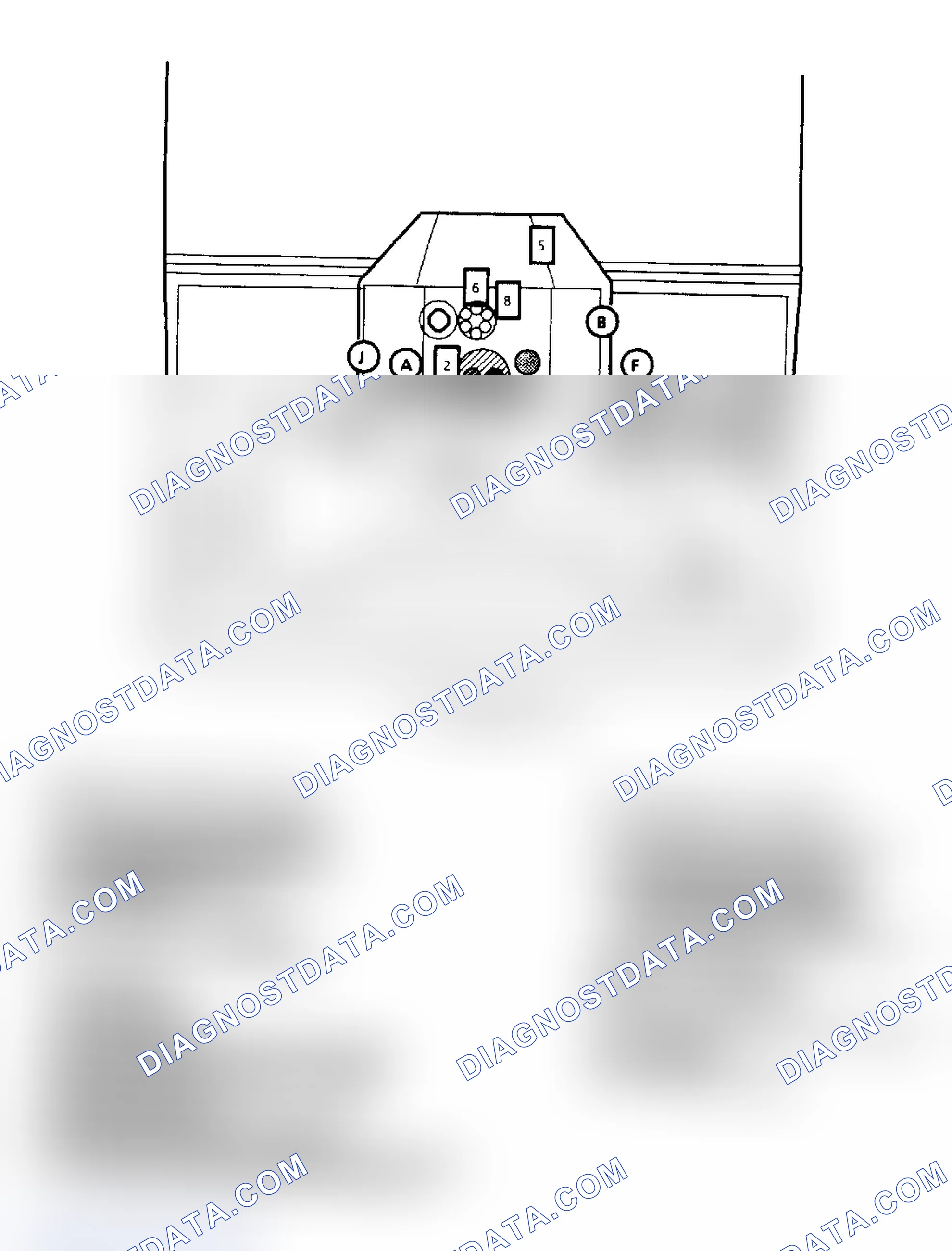 Scheme 150: Component Locations for "P" Series 5.7L