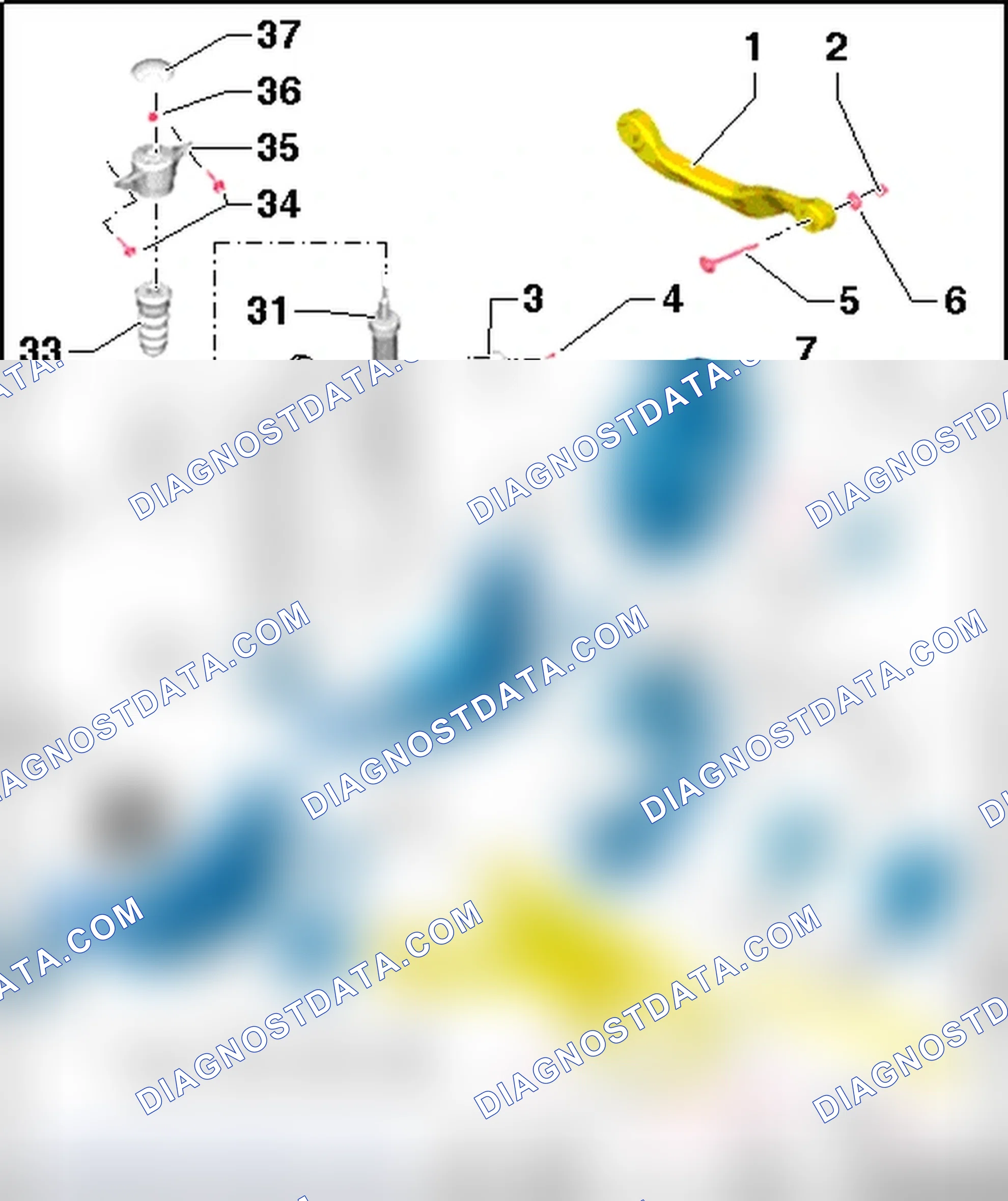 Scheme 209: WHEEL BEARING HOUSING, WHEEL BEARING UNIT AND COIL SPRING SHOCK ABSORBER OVERVIEW