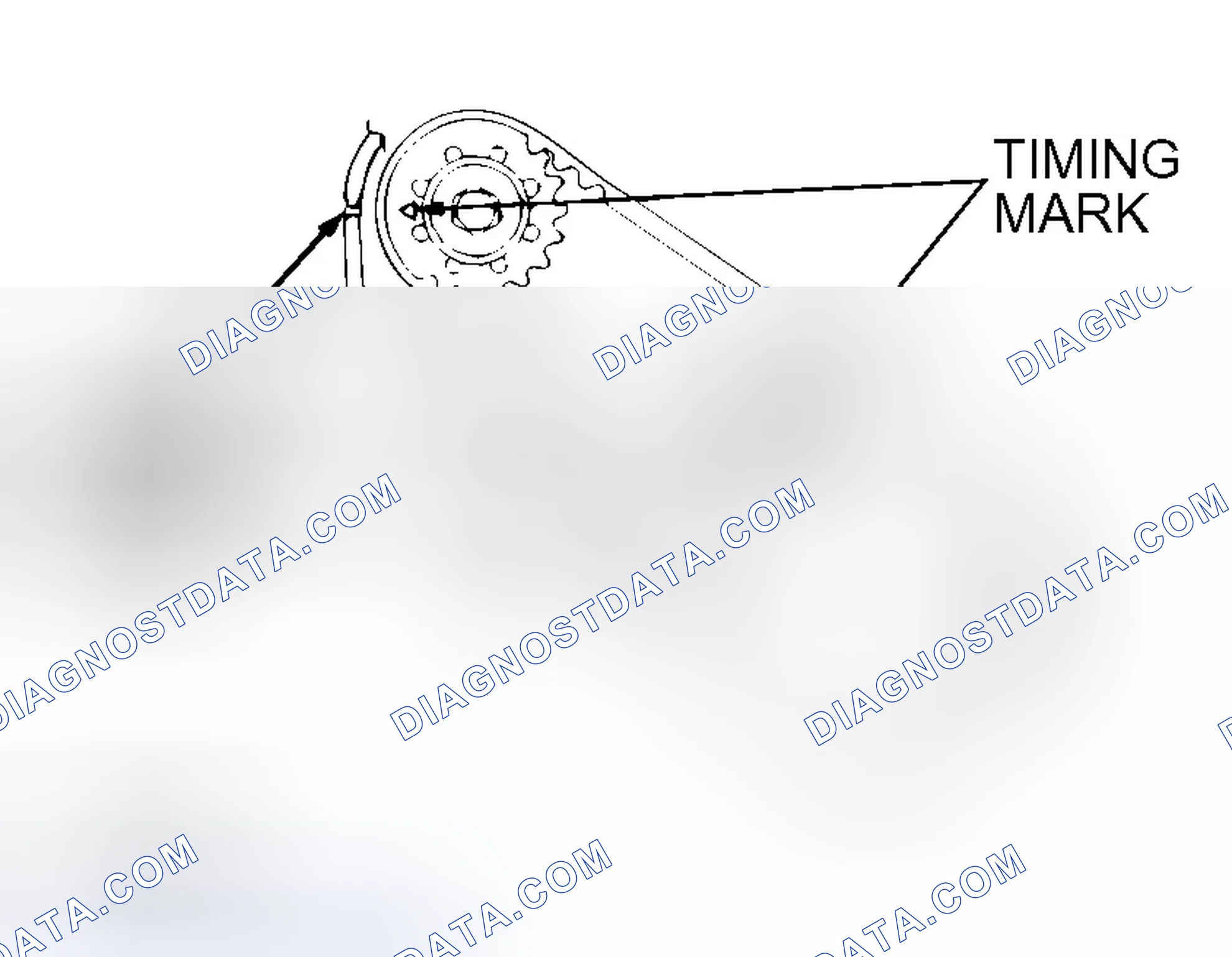 Scheme 160: >> H << TIMING BELT "B" INSTALLATION