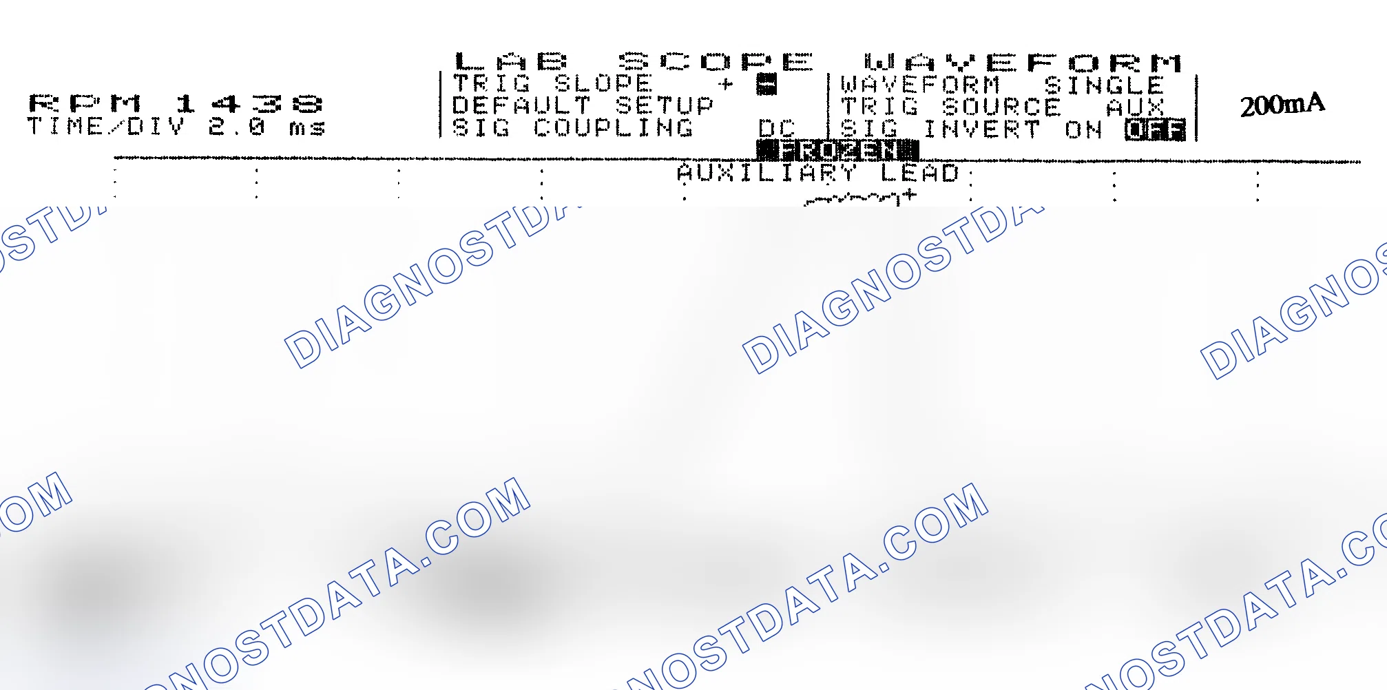 Scheme 15: Single Injector w/Normal Current Flow - Current Pattern