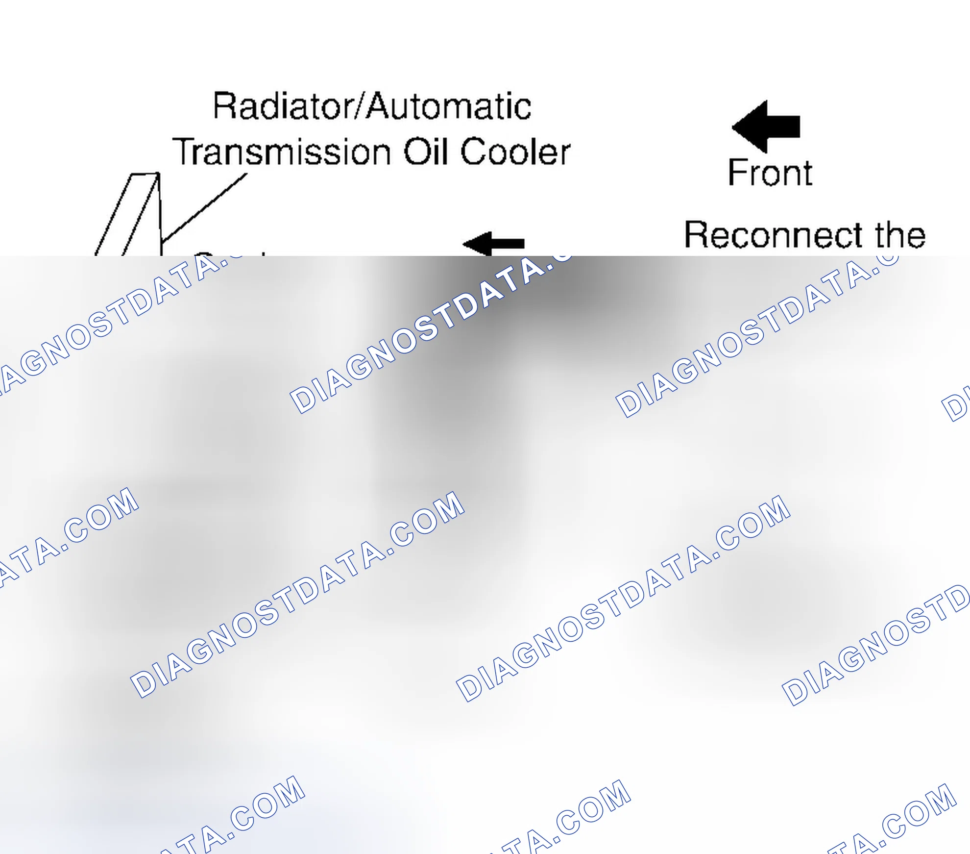 Scheme 308: A/T FLUID COOLER CLEANING PROCEDURE