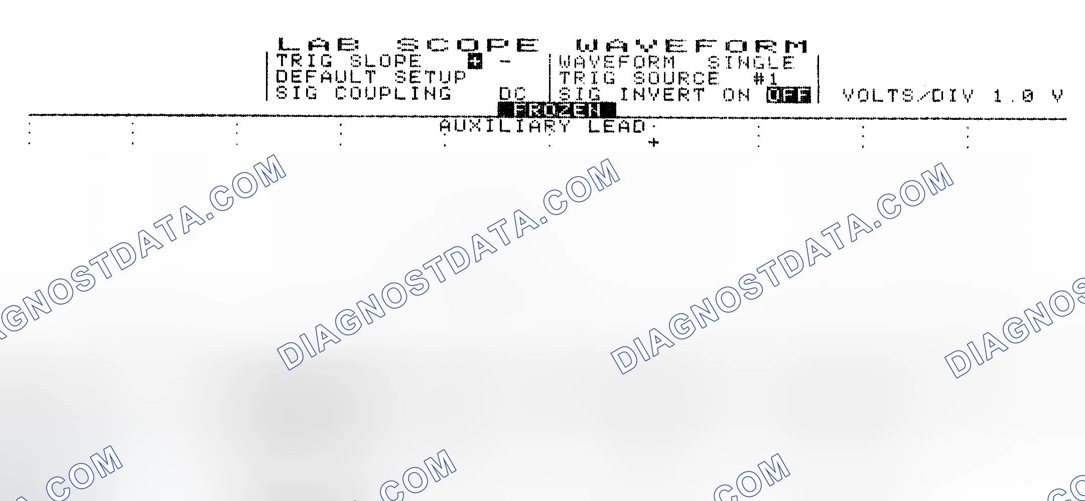 Scheme 8: Injector Bank w/Excessive Current Flow - Current Pattern