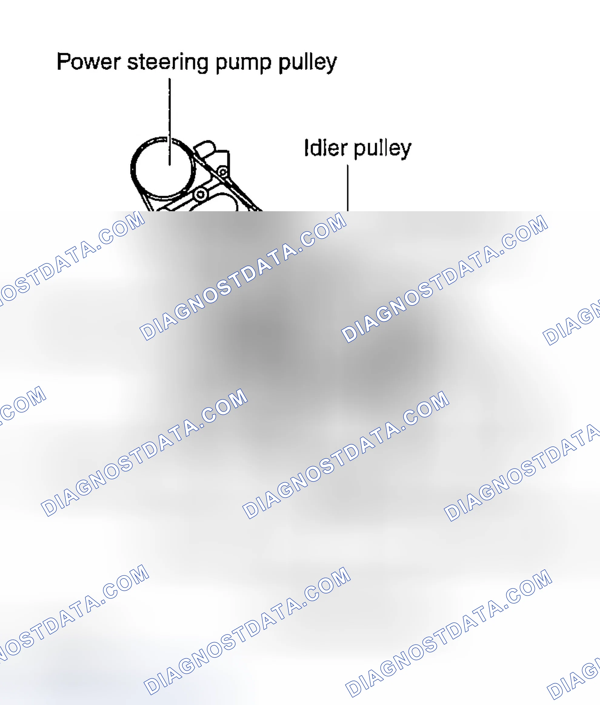 Scheme 20: ADJUSTING DRIVE BELT & TENSIONER