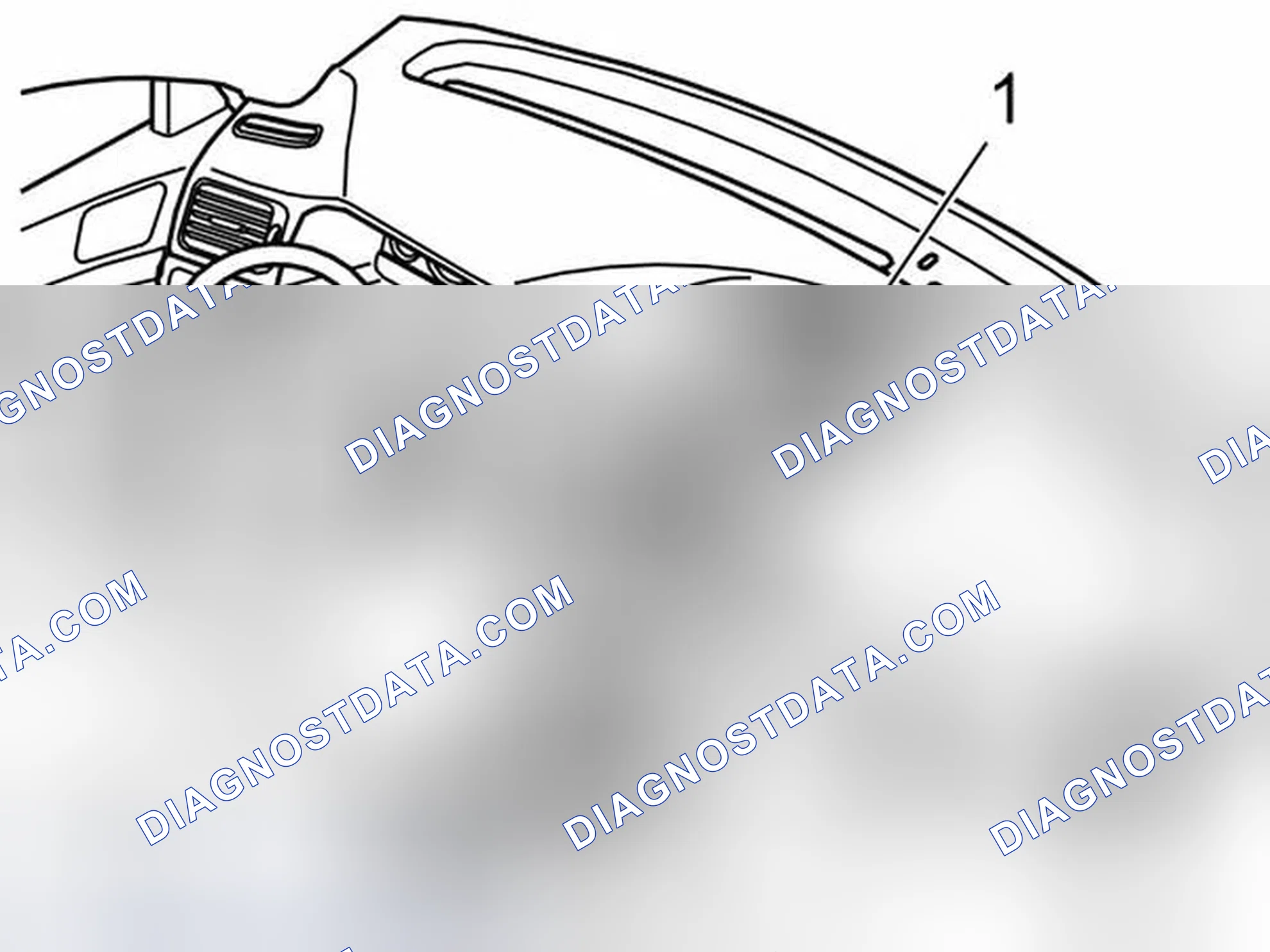 Scheme 1012: Central loudspeaker, replacing