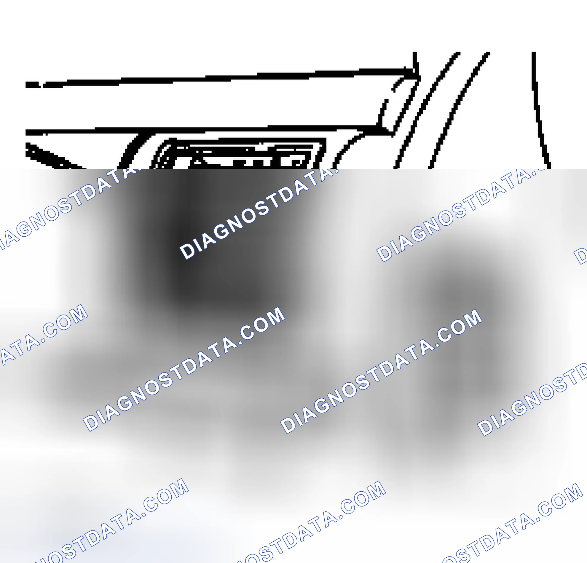 Scheme 14: Lower air outlet in right (left) of instrument panel, removing and installing