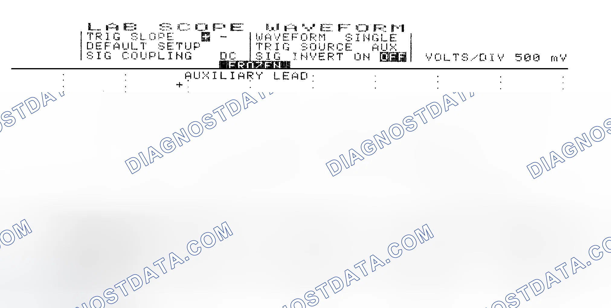 Scheme 14: Single Injector w/Excessive Current Flow - Current Pattern