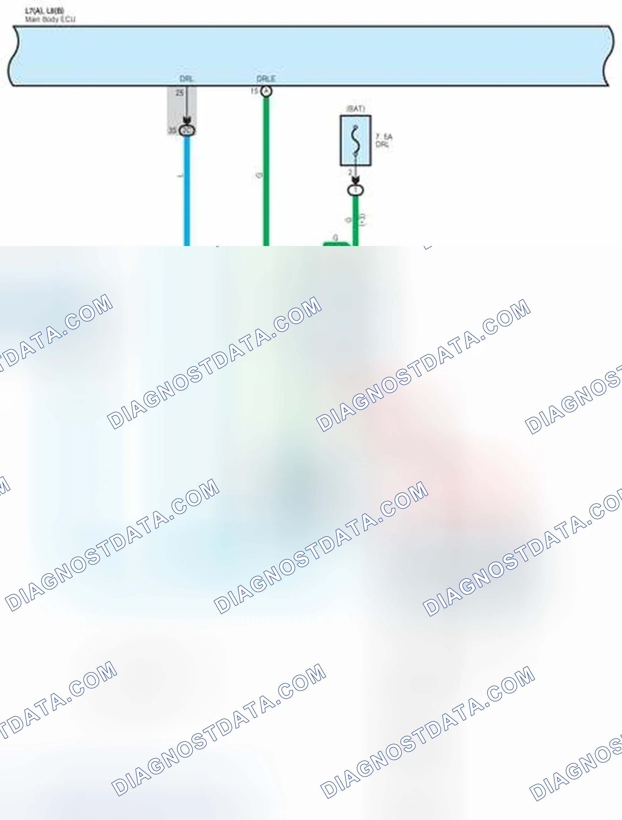 Scheme 620: Headlight System Wiring Diagram (4 Of 7)