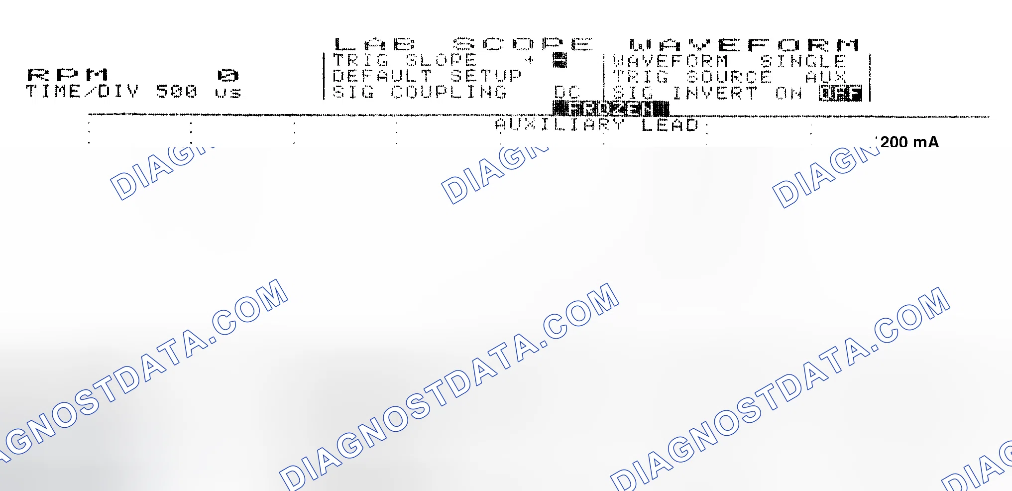 Scheme 17: Single Injector w/Normal Current Flow - Current Pattern