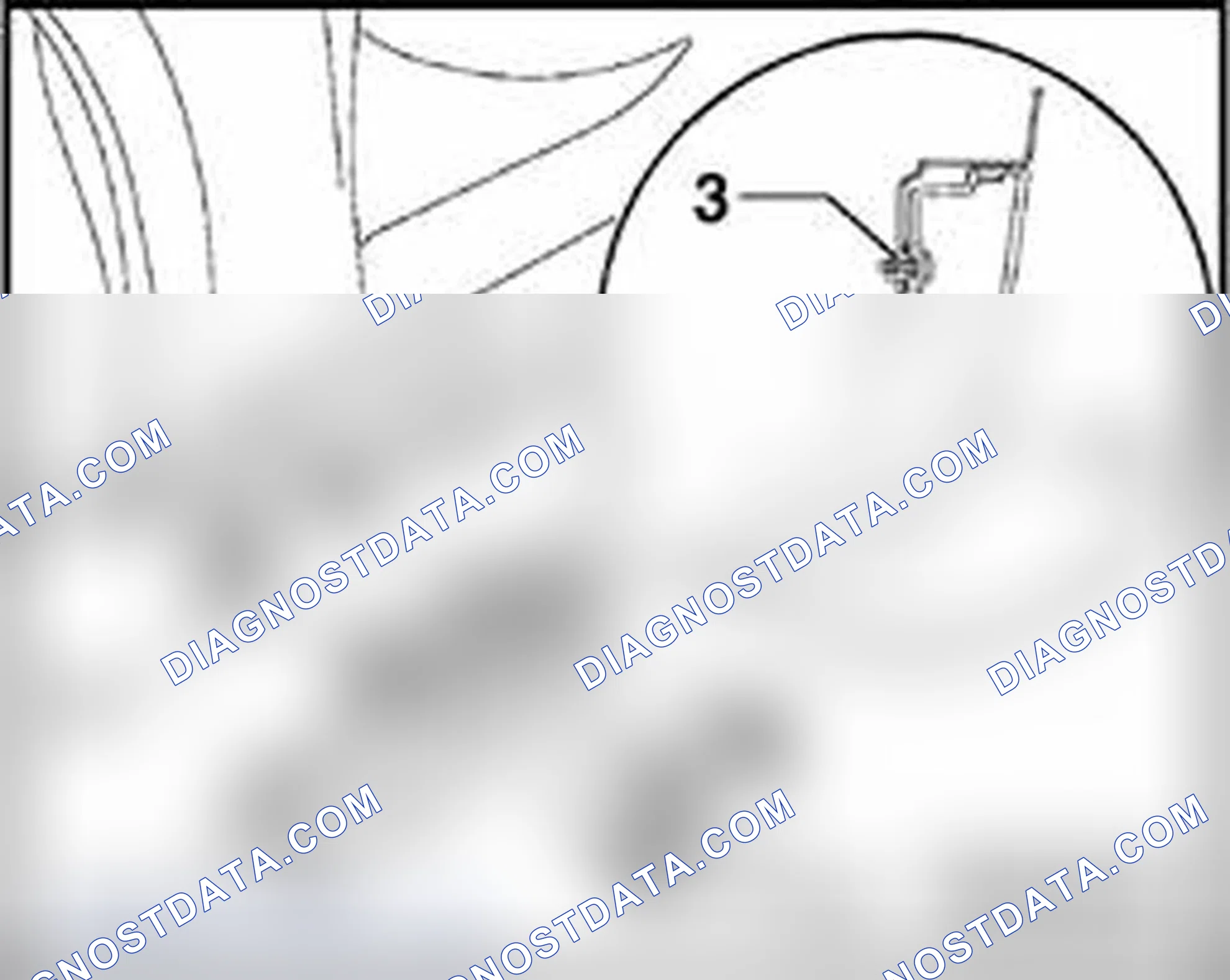 Scheme 260: Removing bracket for sill panel cover