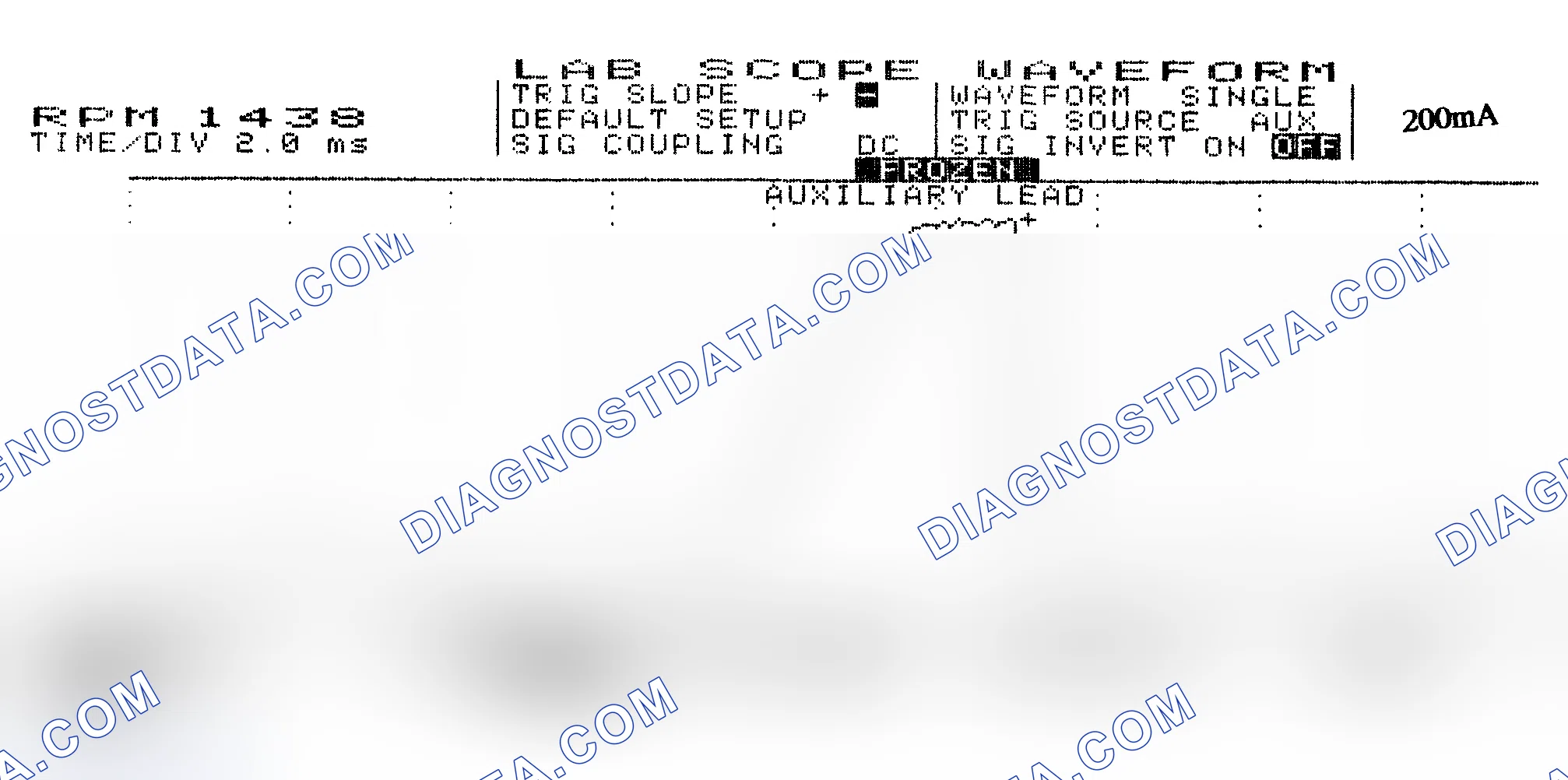 Scheme 15: Single Injector w/Normal Current Flow - Current Pattern