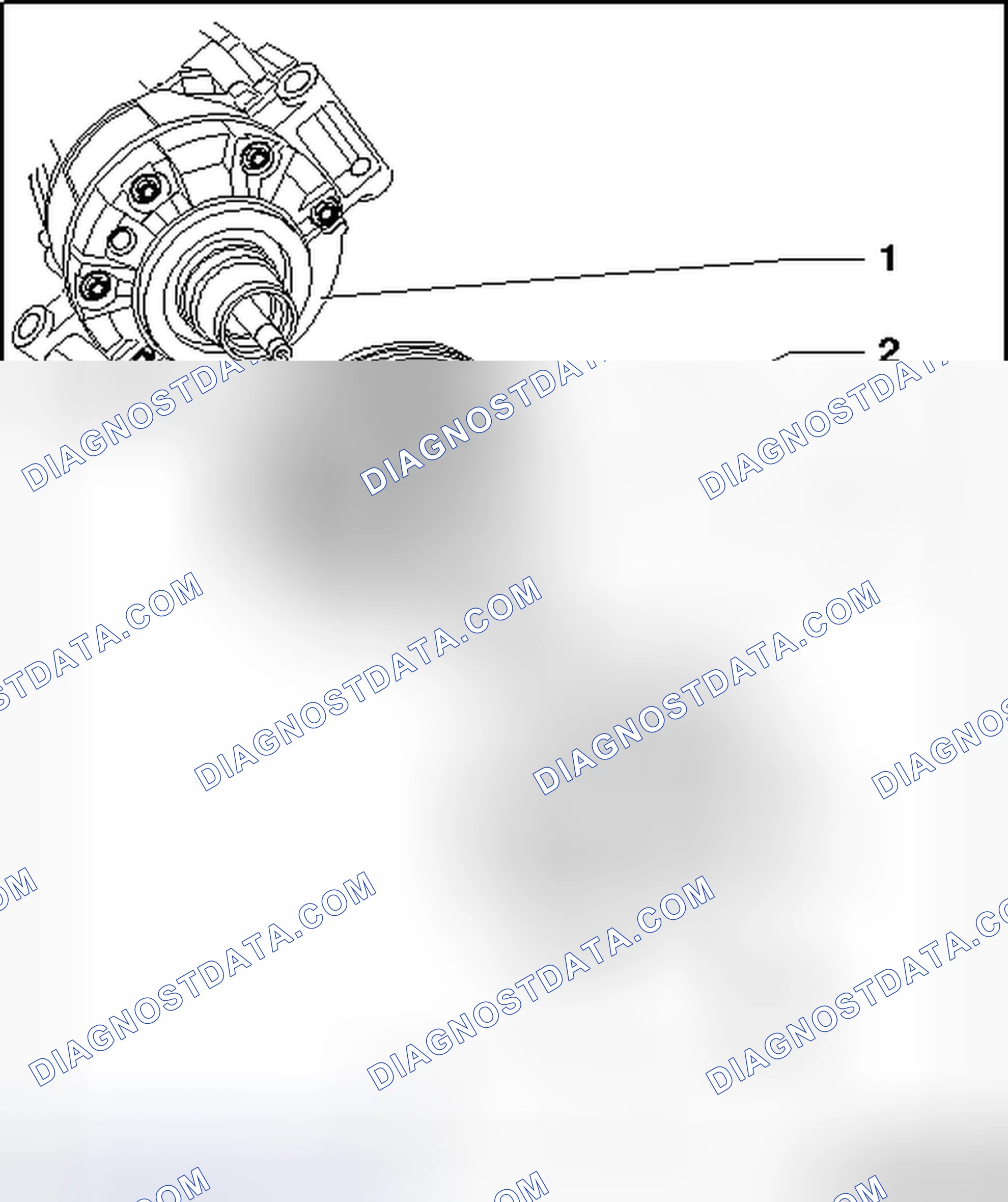 Scheme 3: A/C COMPRESSOR RIBBED BELT, ZEXEL