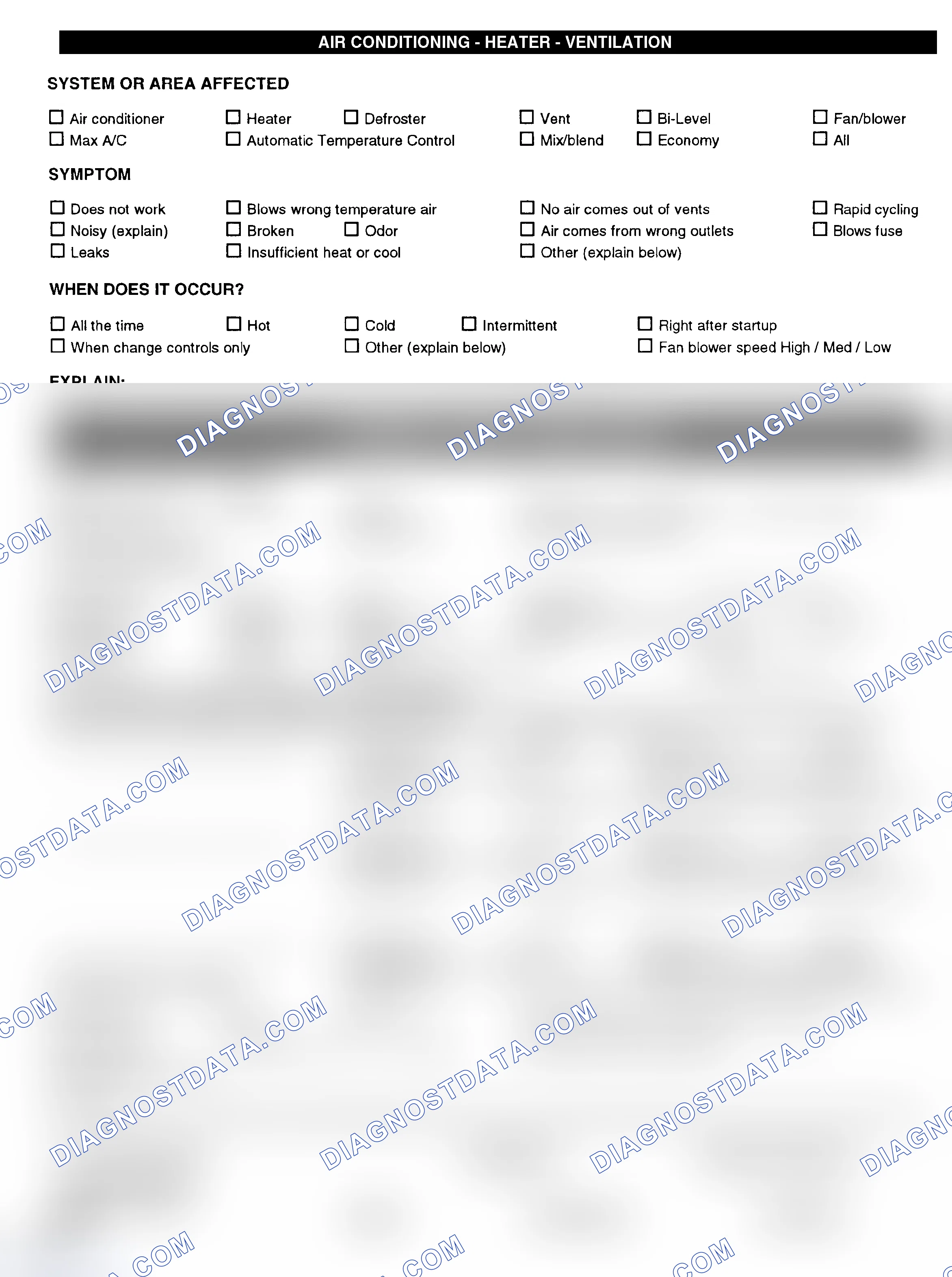 Scheme 4: Symptom Check List - Page 3