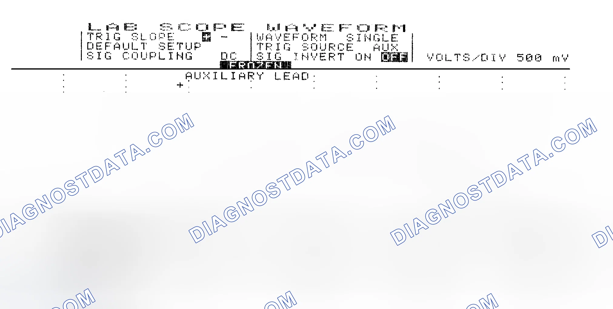 Scheme 14: Single Injector w/Excessive Current Flow - Current Pattern