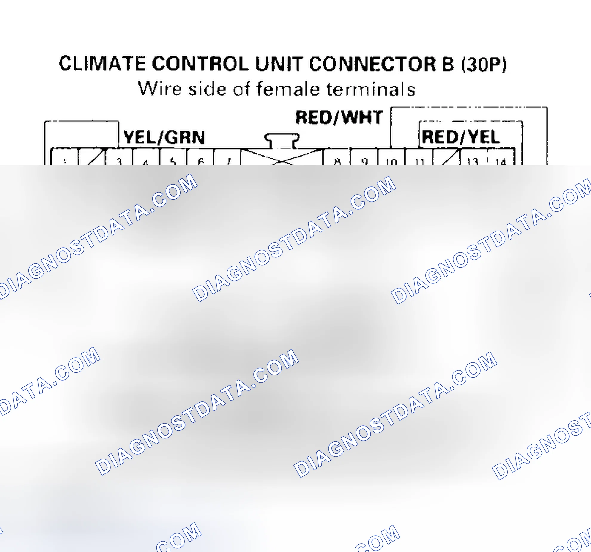 Scheme 37: DTC Indicator Light I: An Open In The Air Mix Control Motor Circuit
