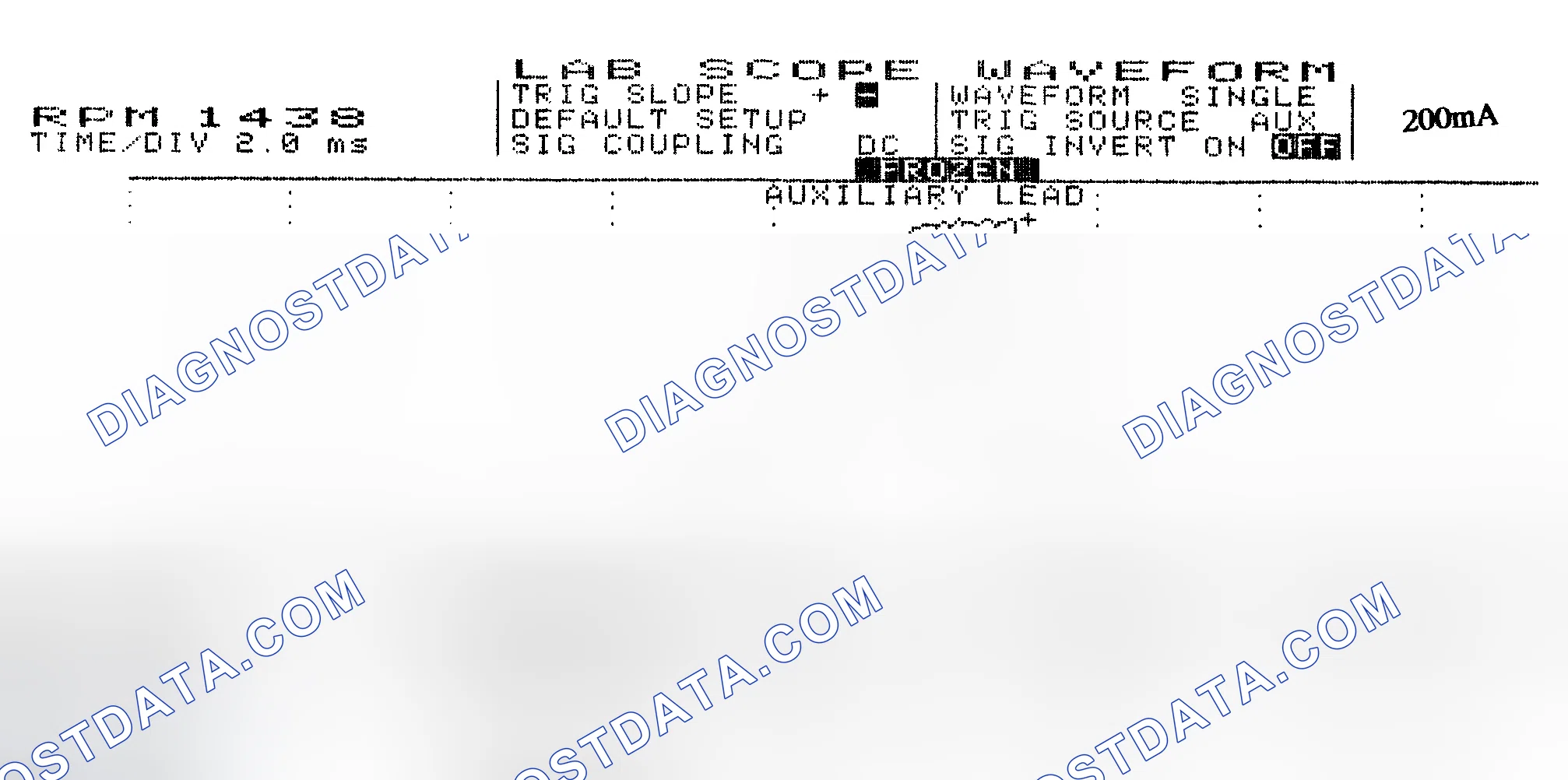 Scheme 15: Single Injector w/Normal Current Flow - Current Pattern