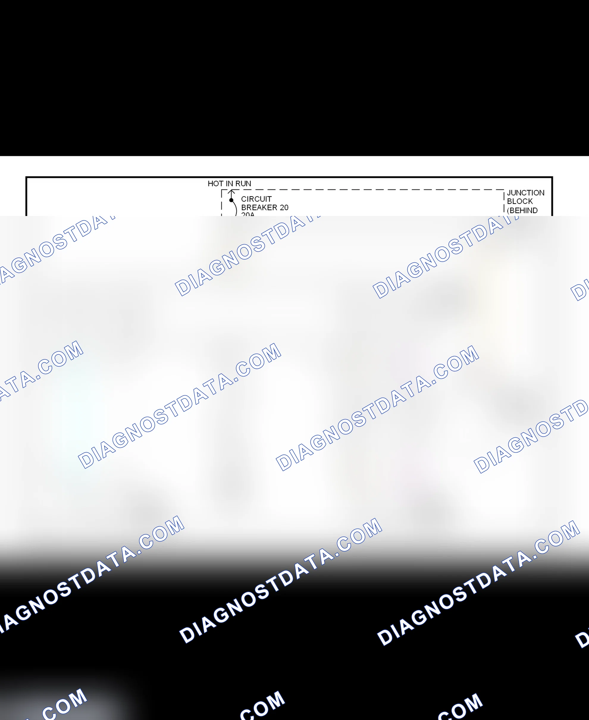 Scheme 3: Power Window System Wiring Diagram