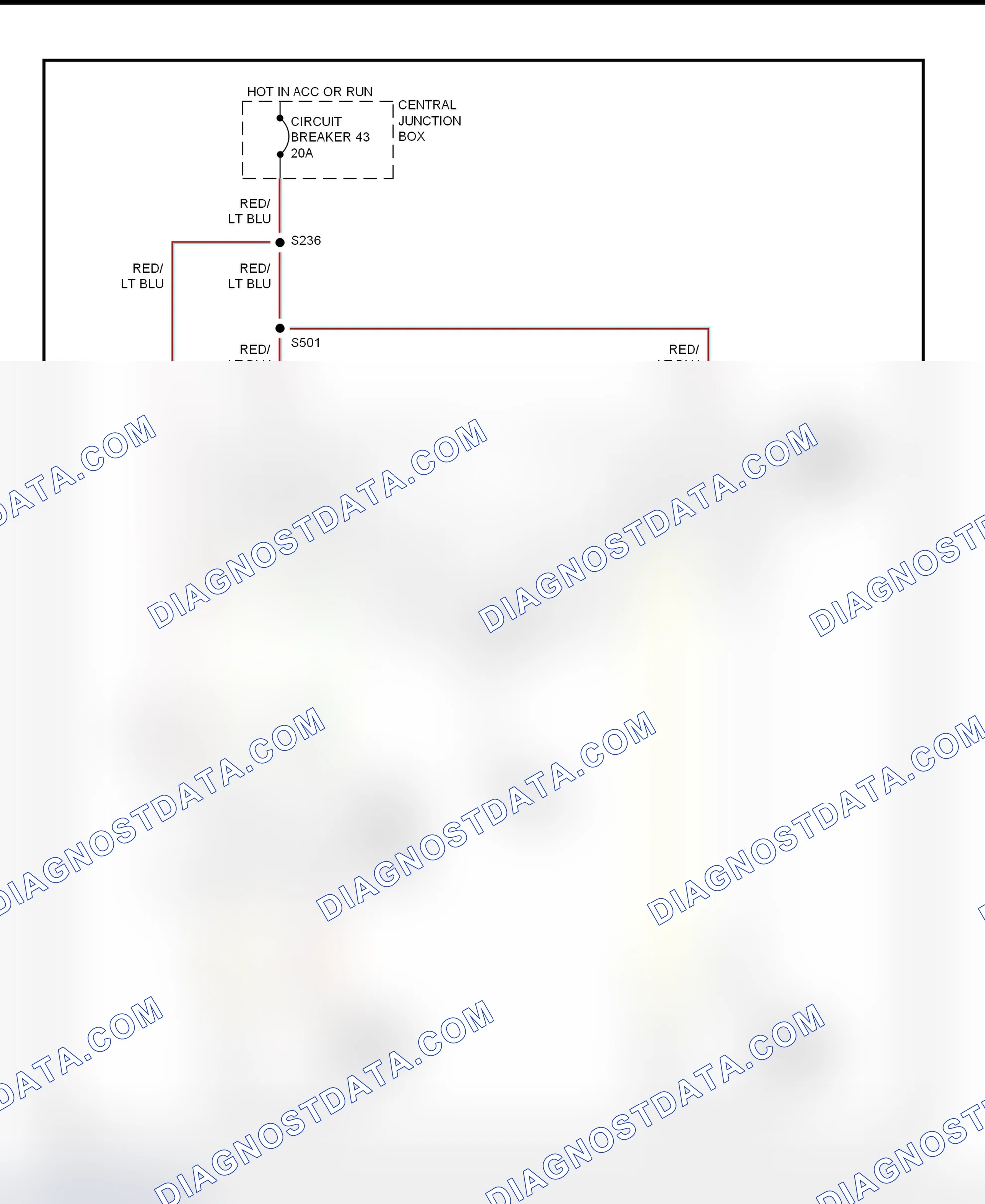 Scheme 6: Power Window System Wiring Diagram (Econoline)
