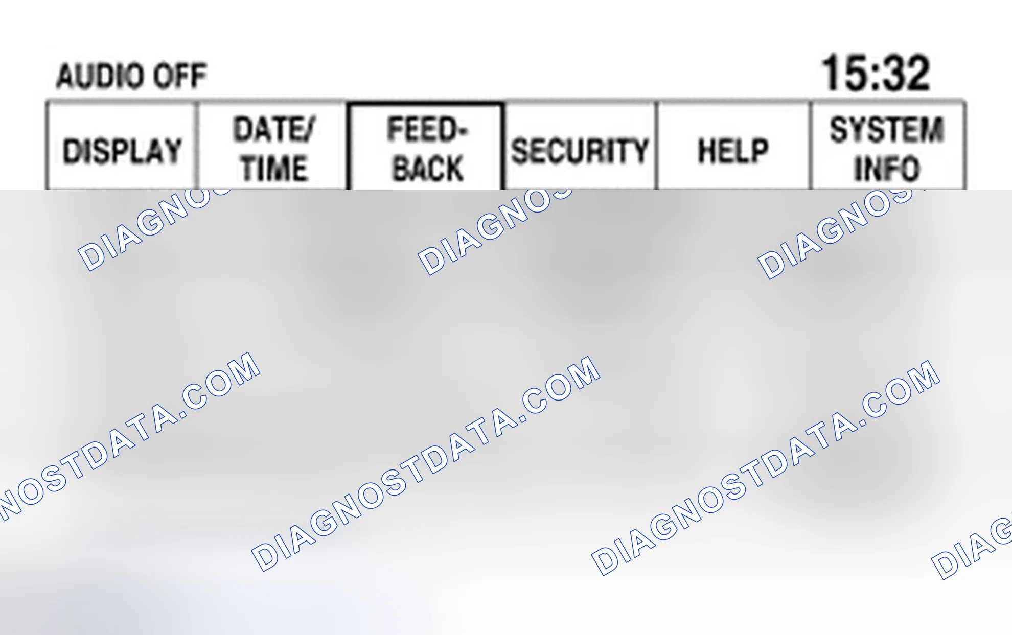Scheme 2: PINPOINT TEST M: THE AUDIBLE SWITCH FEEDBACK IS INOPERATIVE