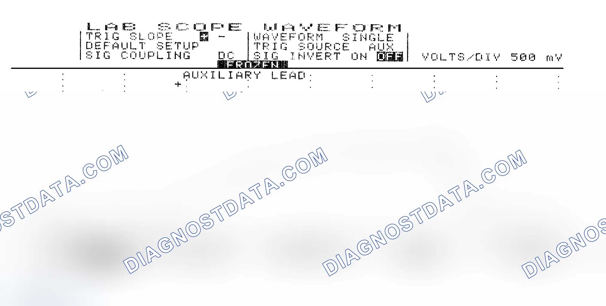 Scheme 14: Single Injector w/Excessive Current Flow - Current Pattern