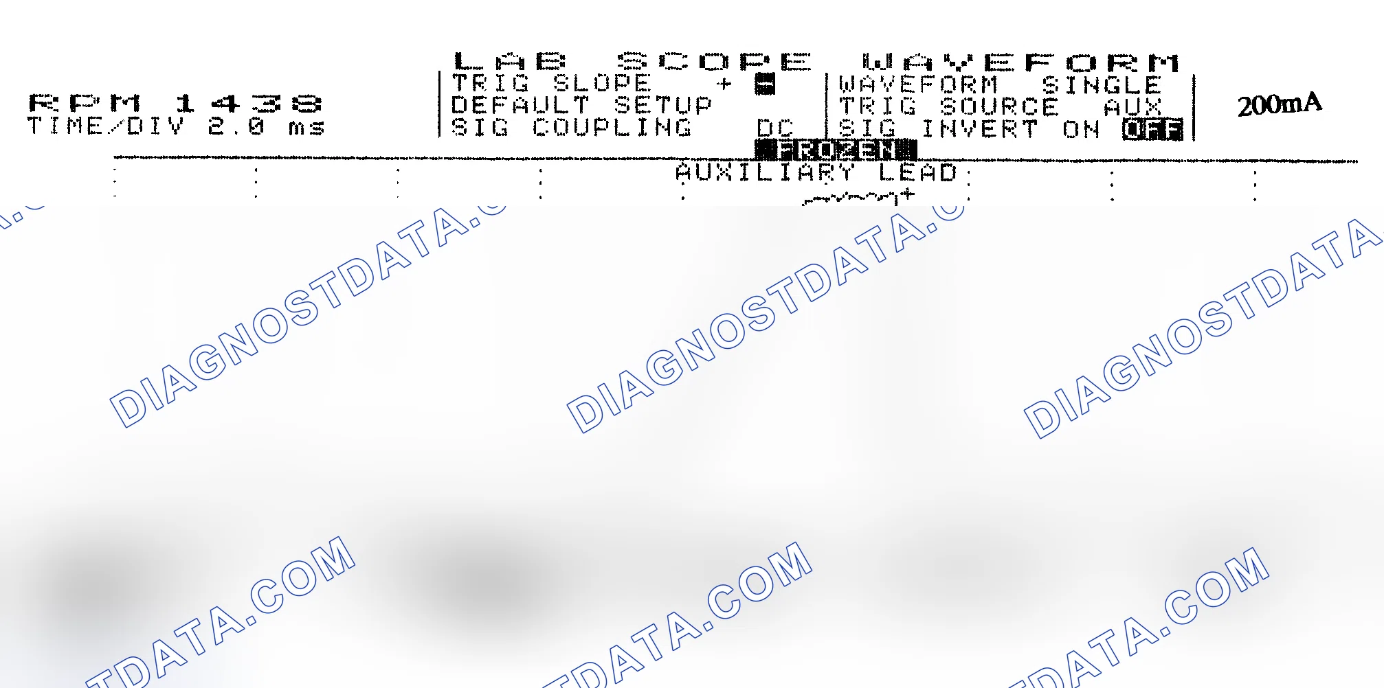 Scheme 15: Single Injector w/Normal Current Flow - Current Pattern