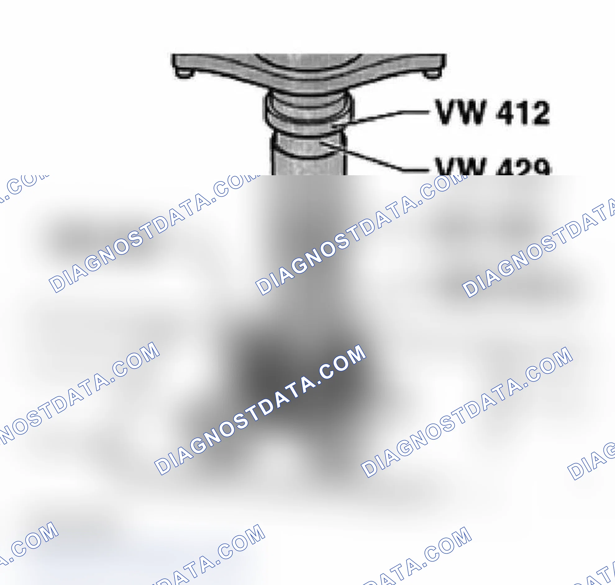 Scheme 114: Pressing on 1st and 2nd gear synchro-hub