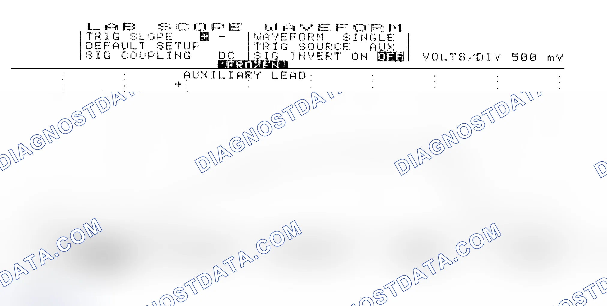 Scheme 14: Single Injector w/Excessive Current Flow - Current Pattern