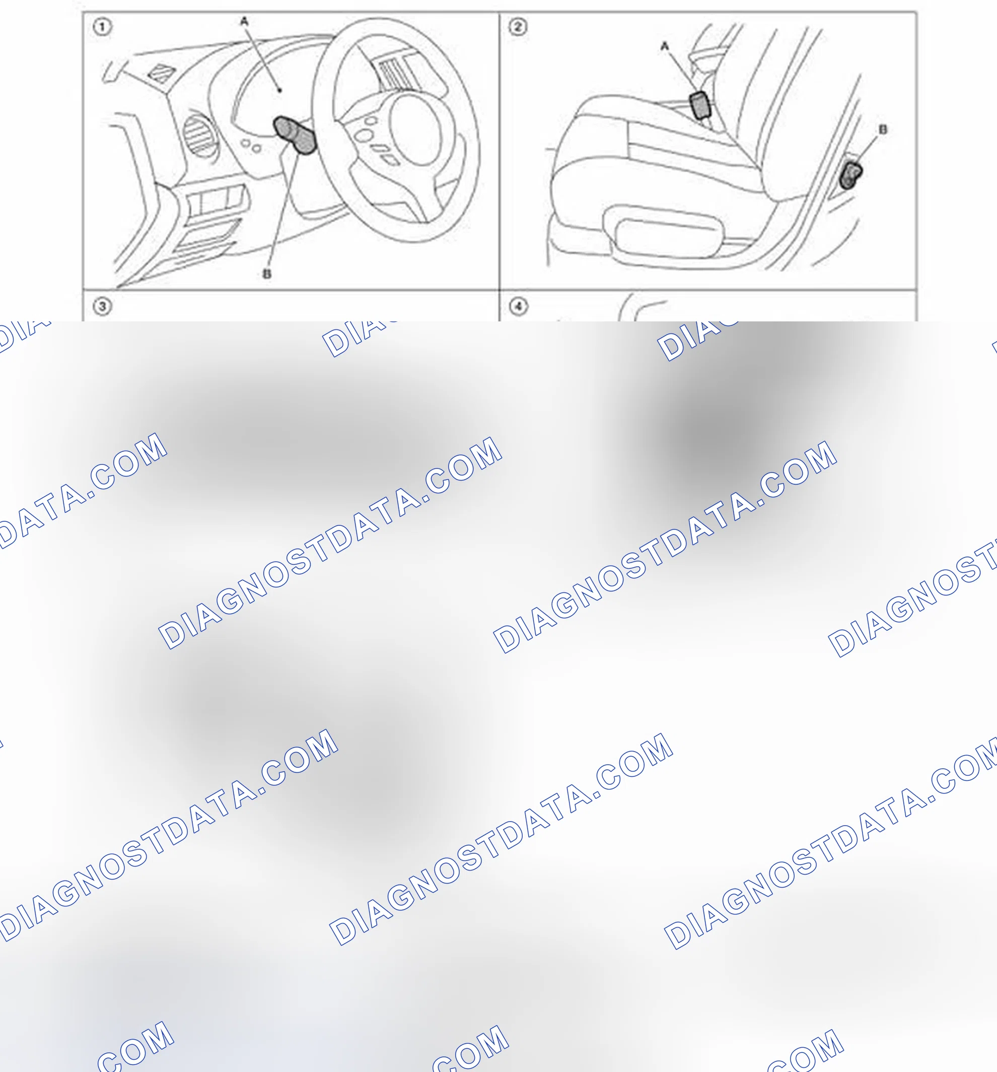 Scheme 80: PARKING BRAKE RELEASE WARNING CHIME : Component Parts Location