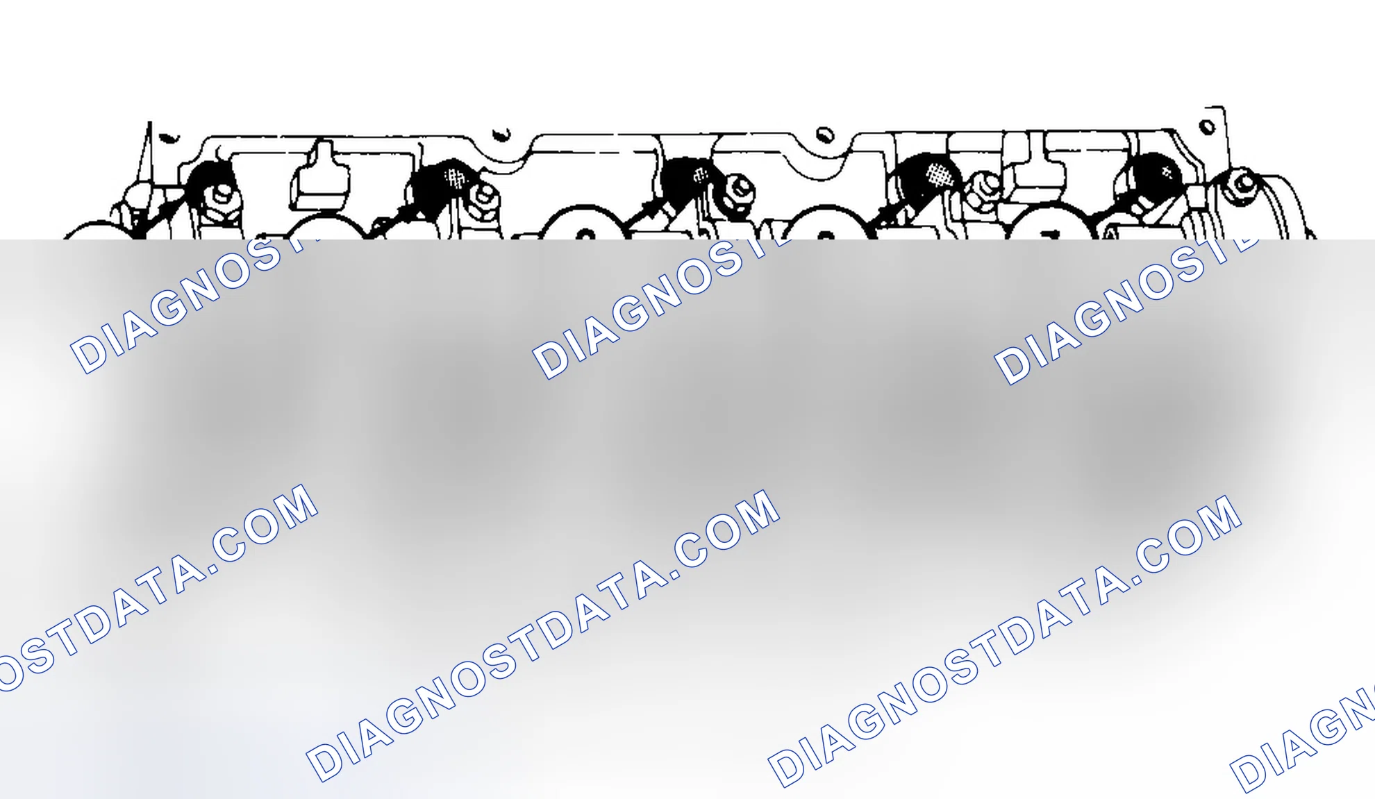 Scheme 7: Typical Cylinder Head Tightening or Loosening Sequence
