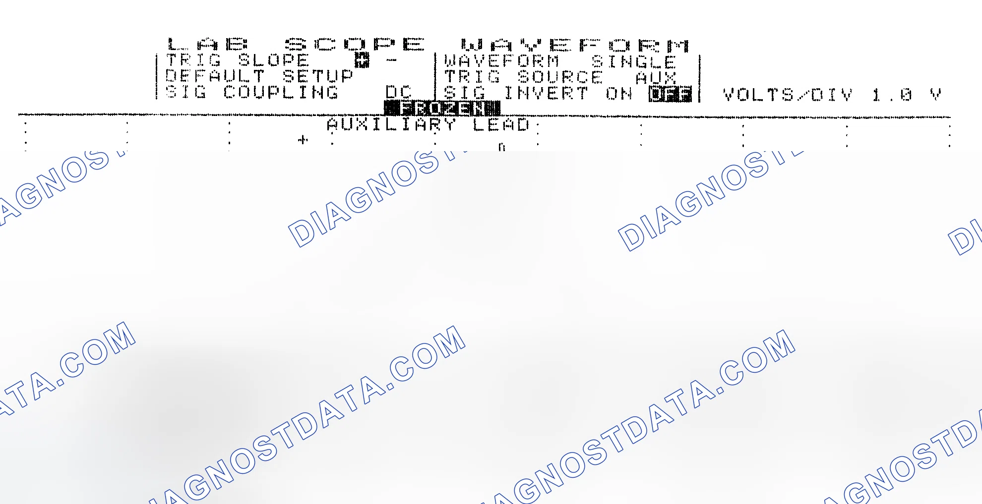 Scheme 19: Single Injector w/Excessive Current Flow - Current Pattern
