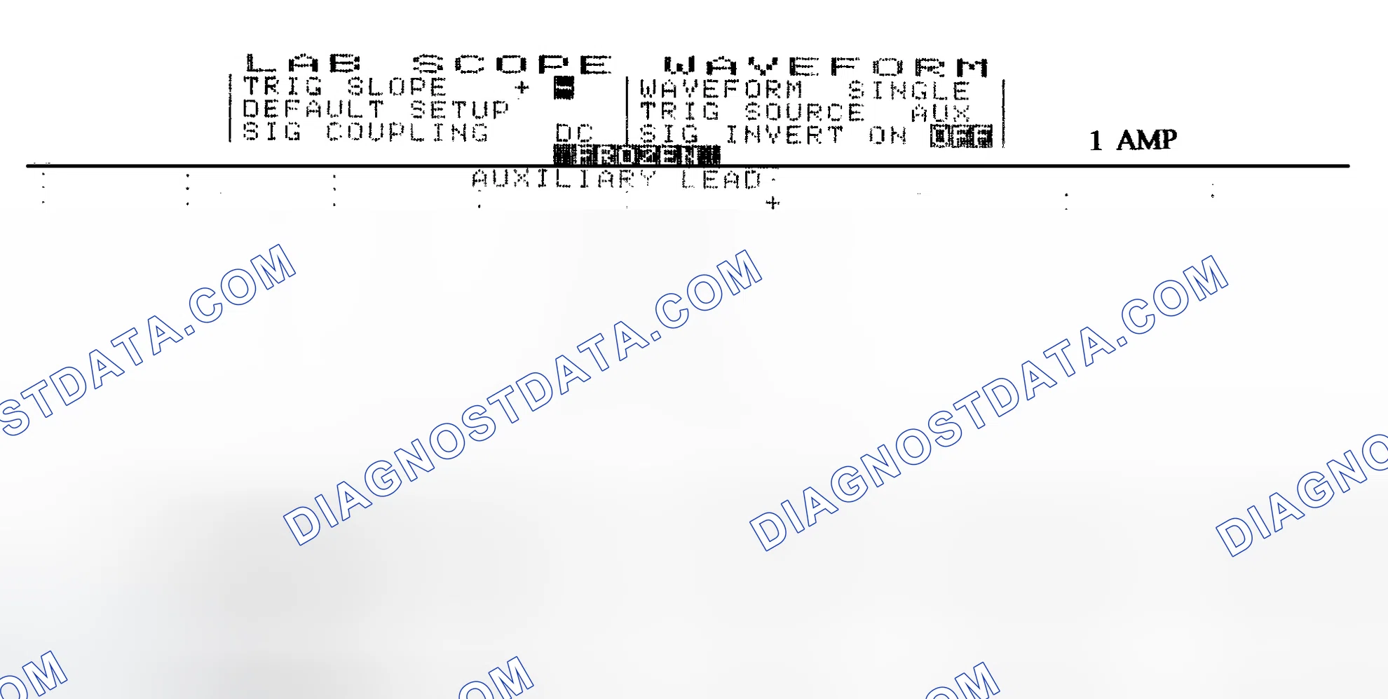 Scheme 20: Single Injector w/Normal Current Flow - Current Pattern