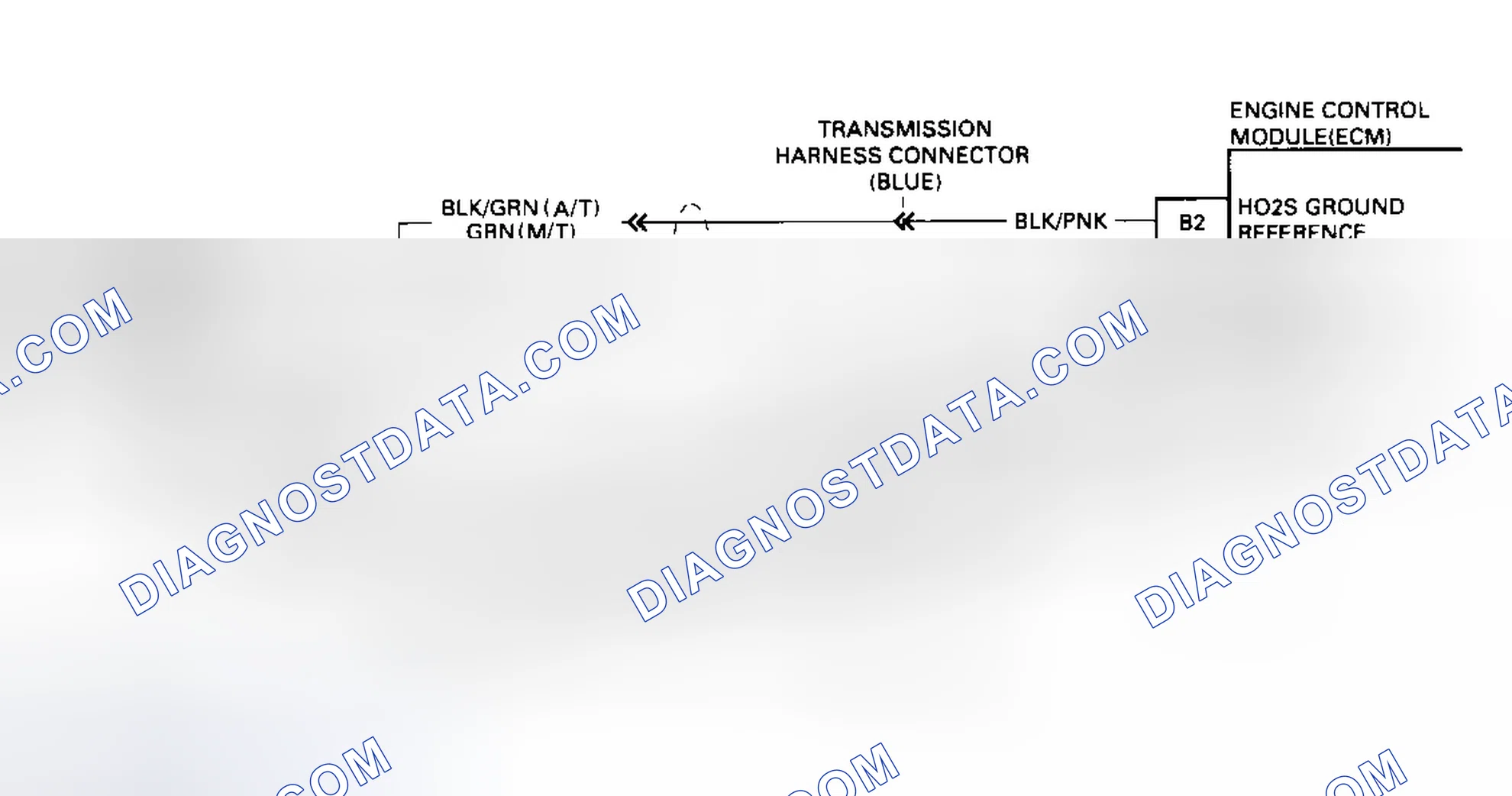 Scheme 57: Code 13 - Schematic (3.2L Passport Oxygen Sensor (Open Circuit)