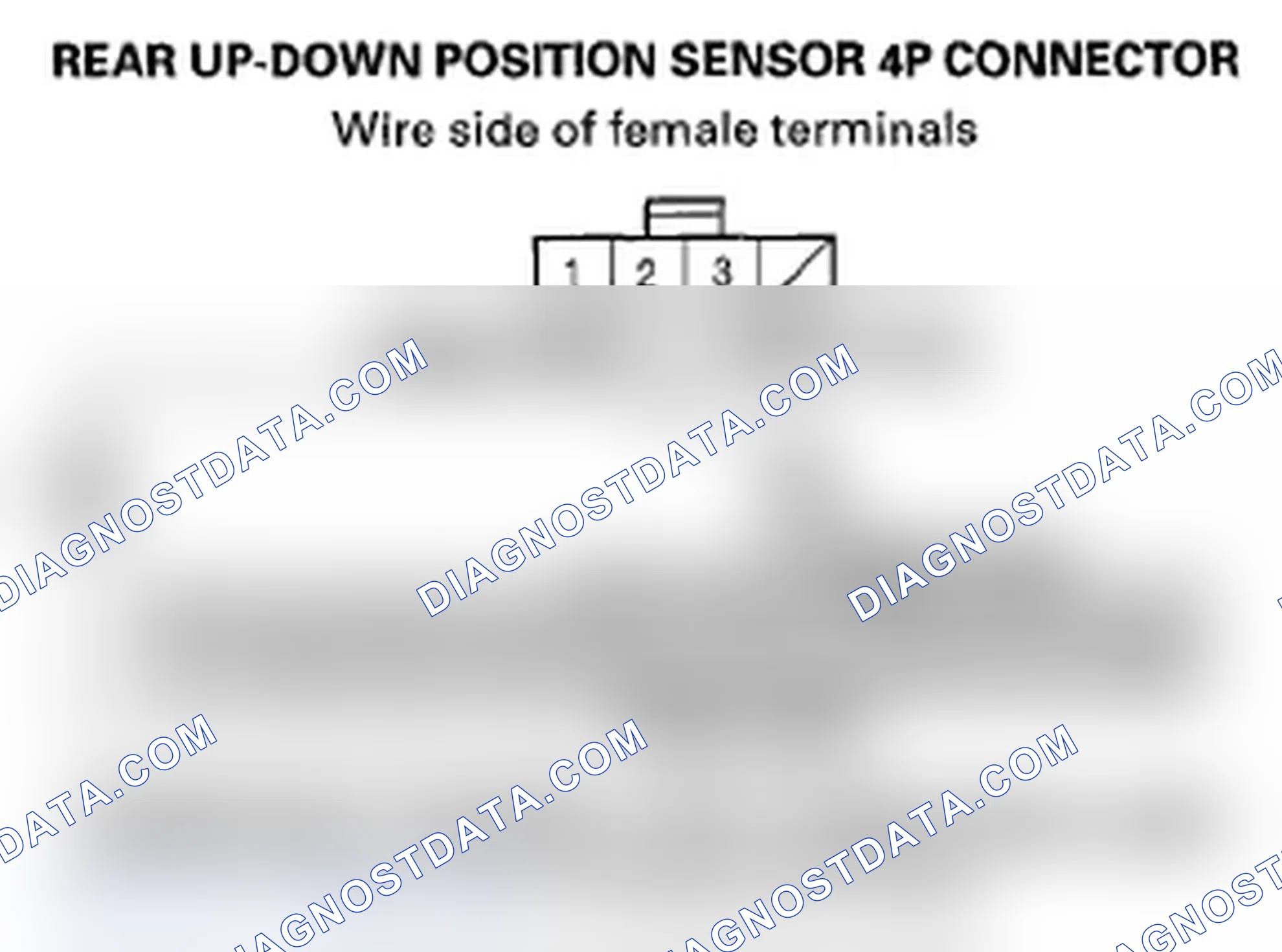 Scheme 27: DTC B1827: Power Seat Rear Up-down Motor Pulse Error