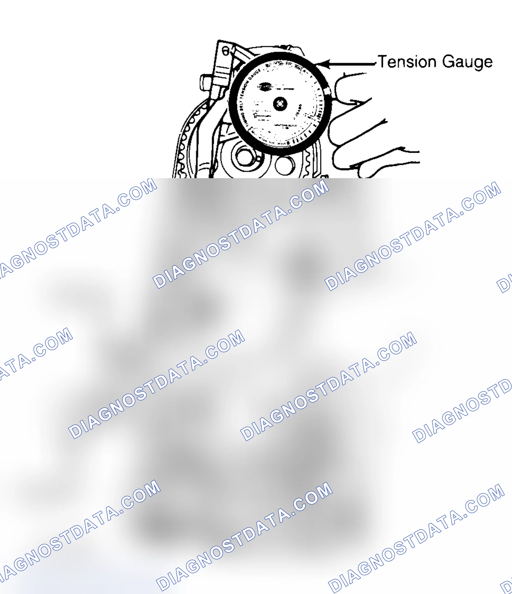 Scheme 3: Adjusting Typical Timing Belt Tension