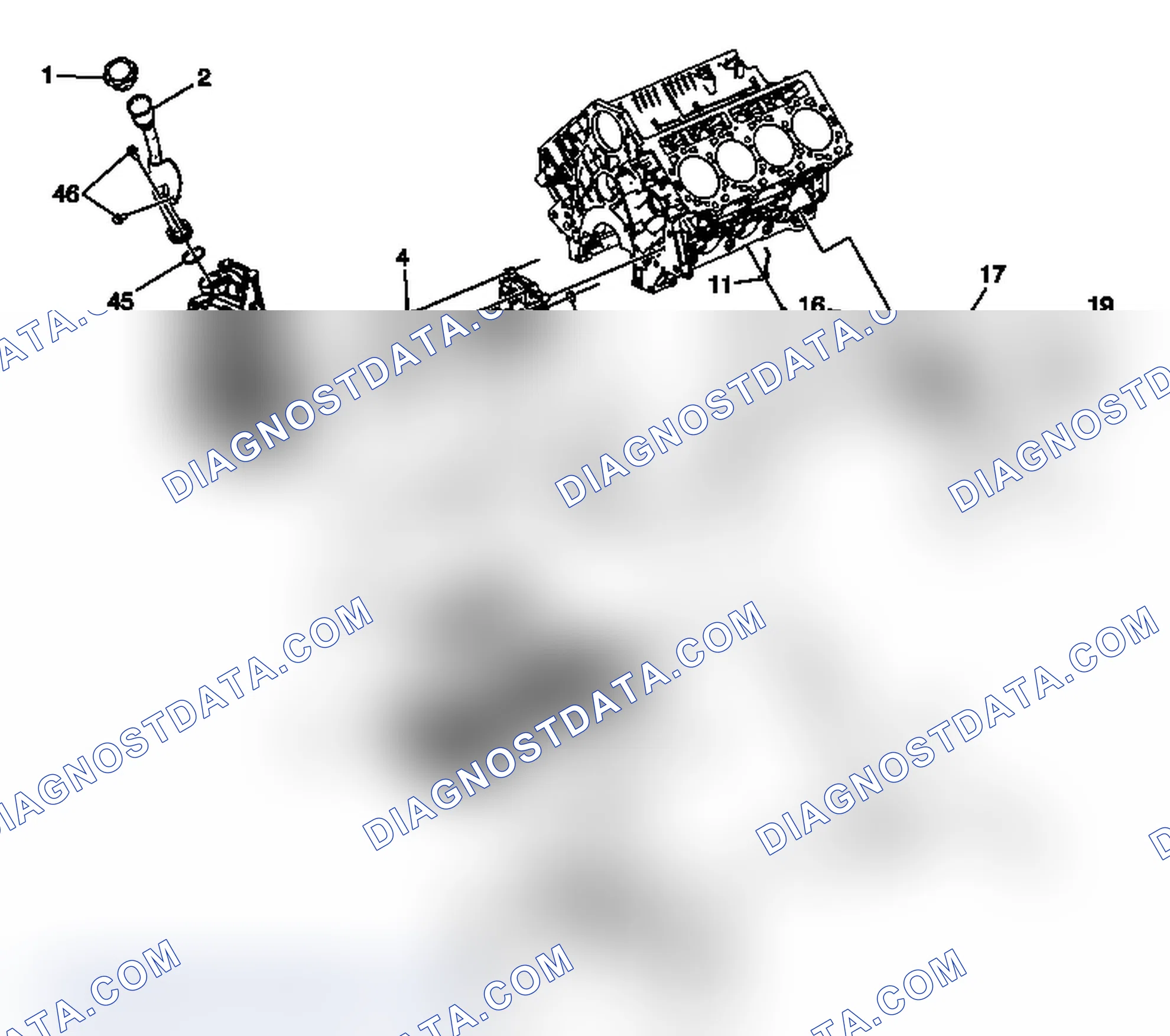 Scheme 43: Oil Pan, Pump, Filter, Tube