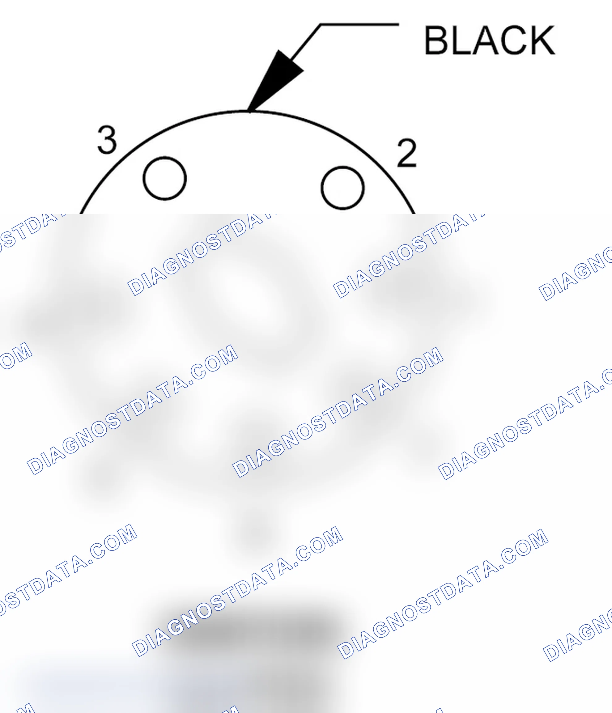 Scheme 142: Ignition Switch Connector End View