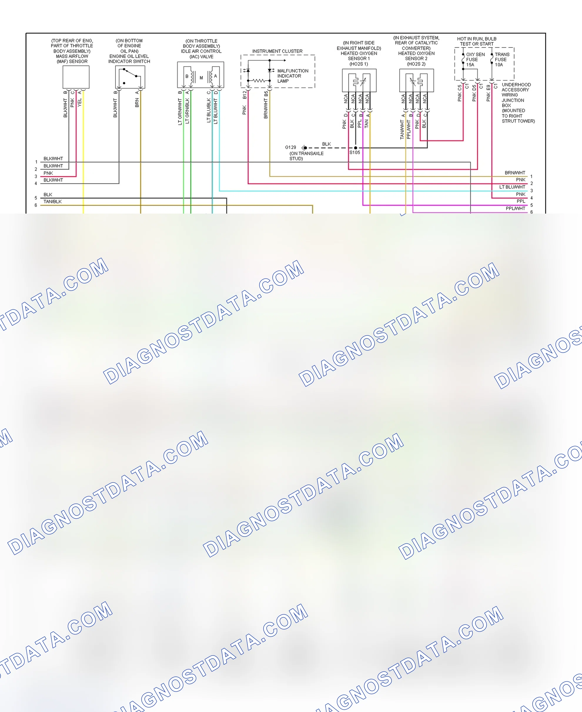Scheme 162: PCM Wiring Diagram (Regal - 3.8L VIN 1 - 3 Of 4)