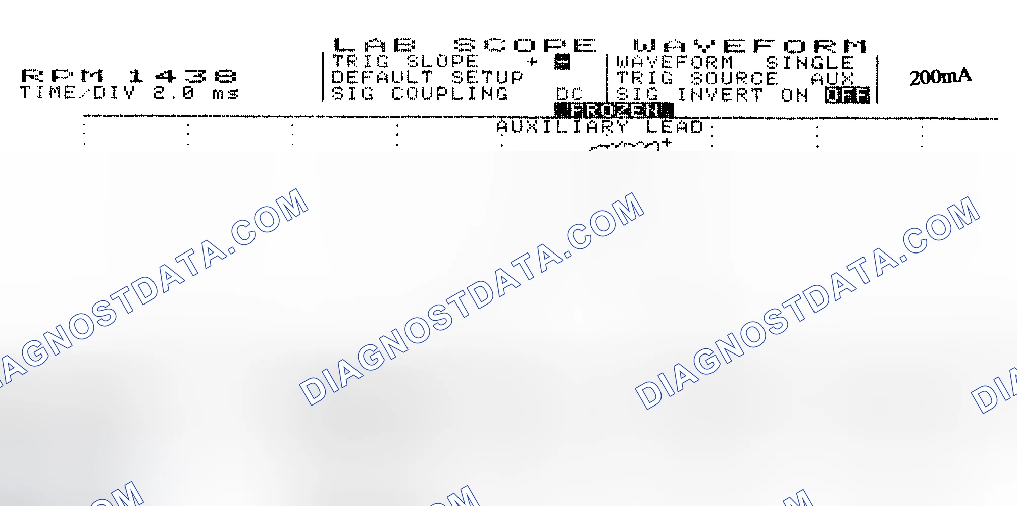 Scheme 15: Single Injector w/Normal Current Flow - Current Pattern