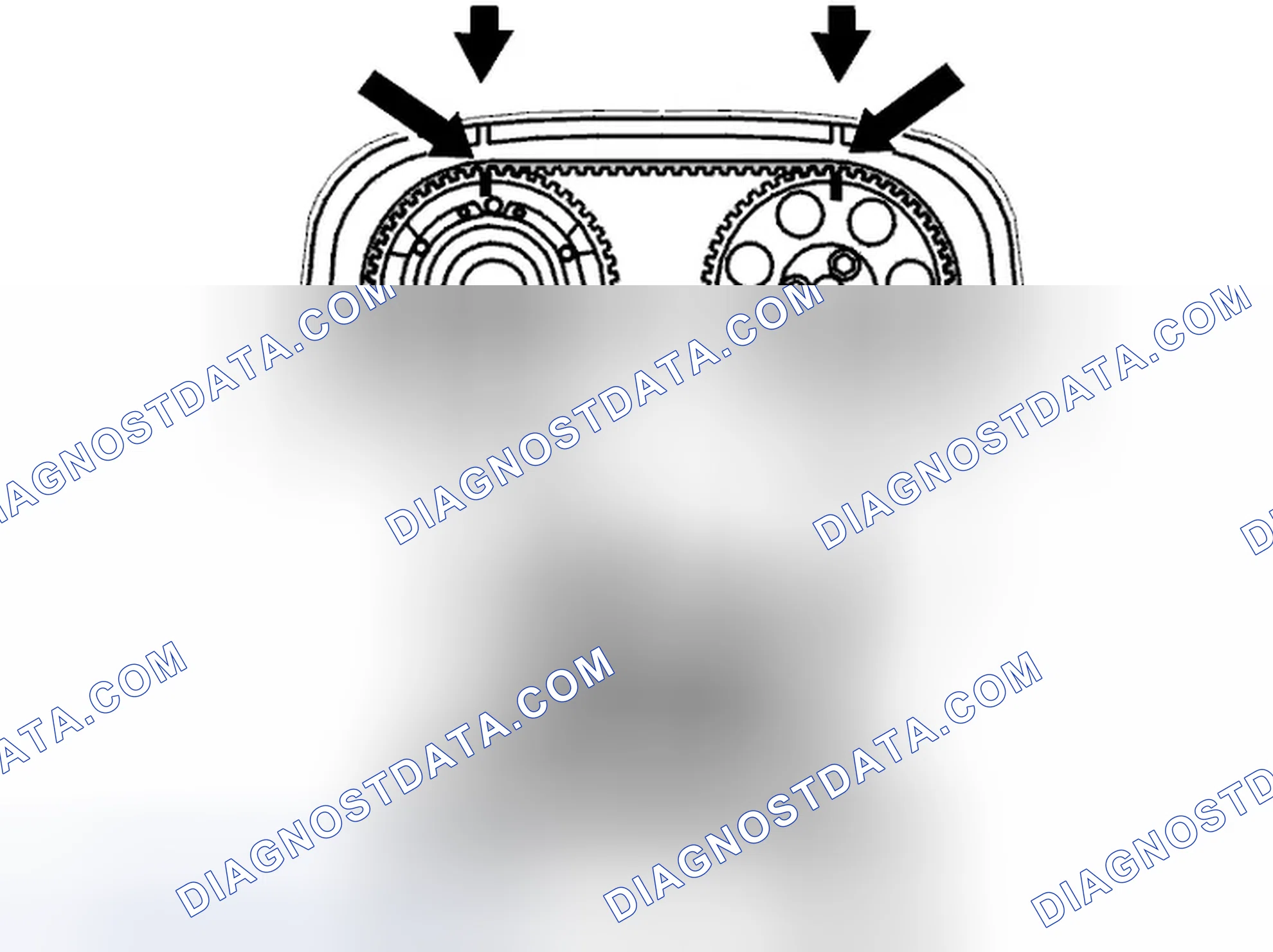 Scheme 271: Position the engine according to the marking