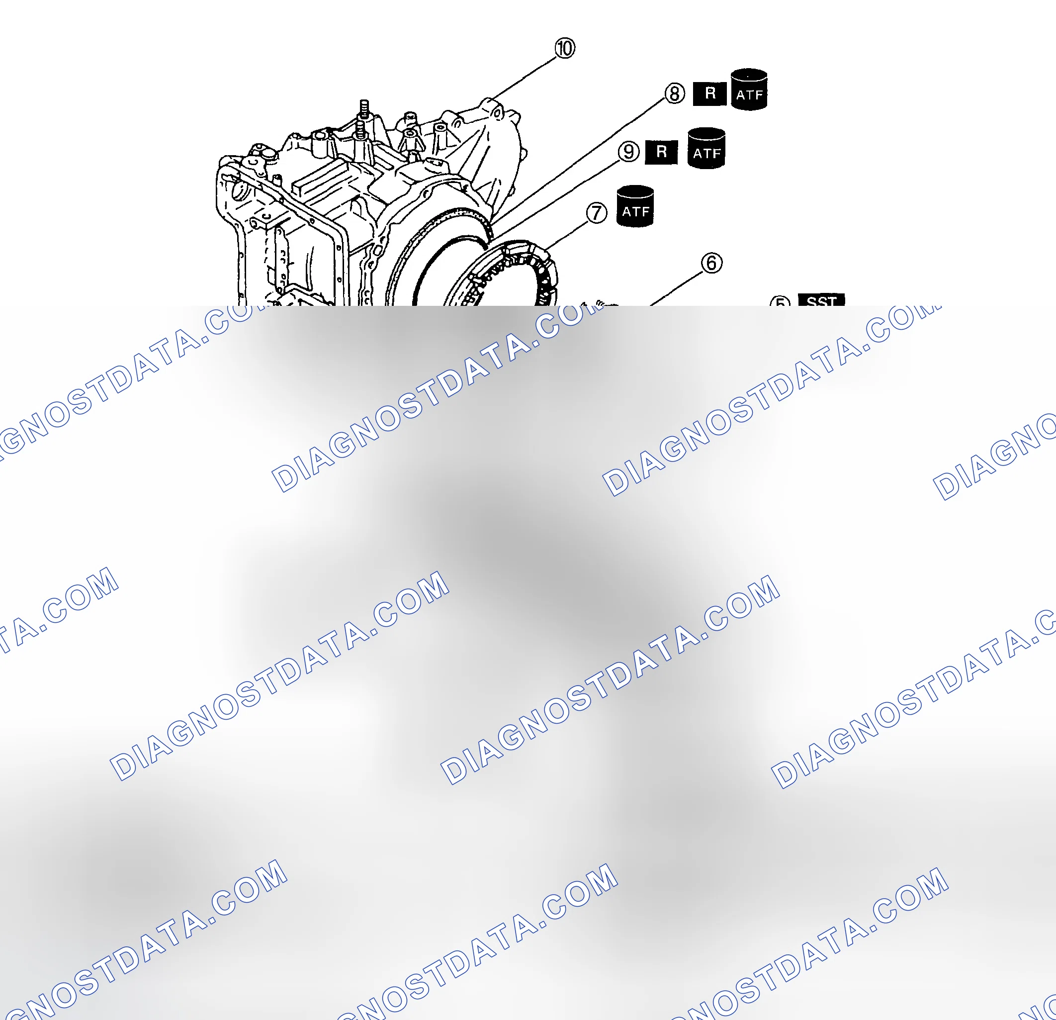 Scheme 83: LOW AND REVERSE BRAKE DISASSEMBLY