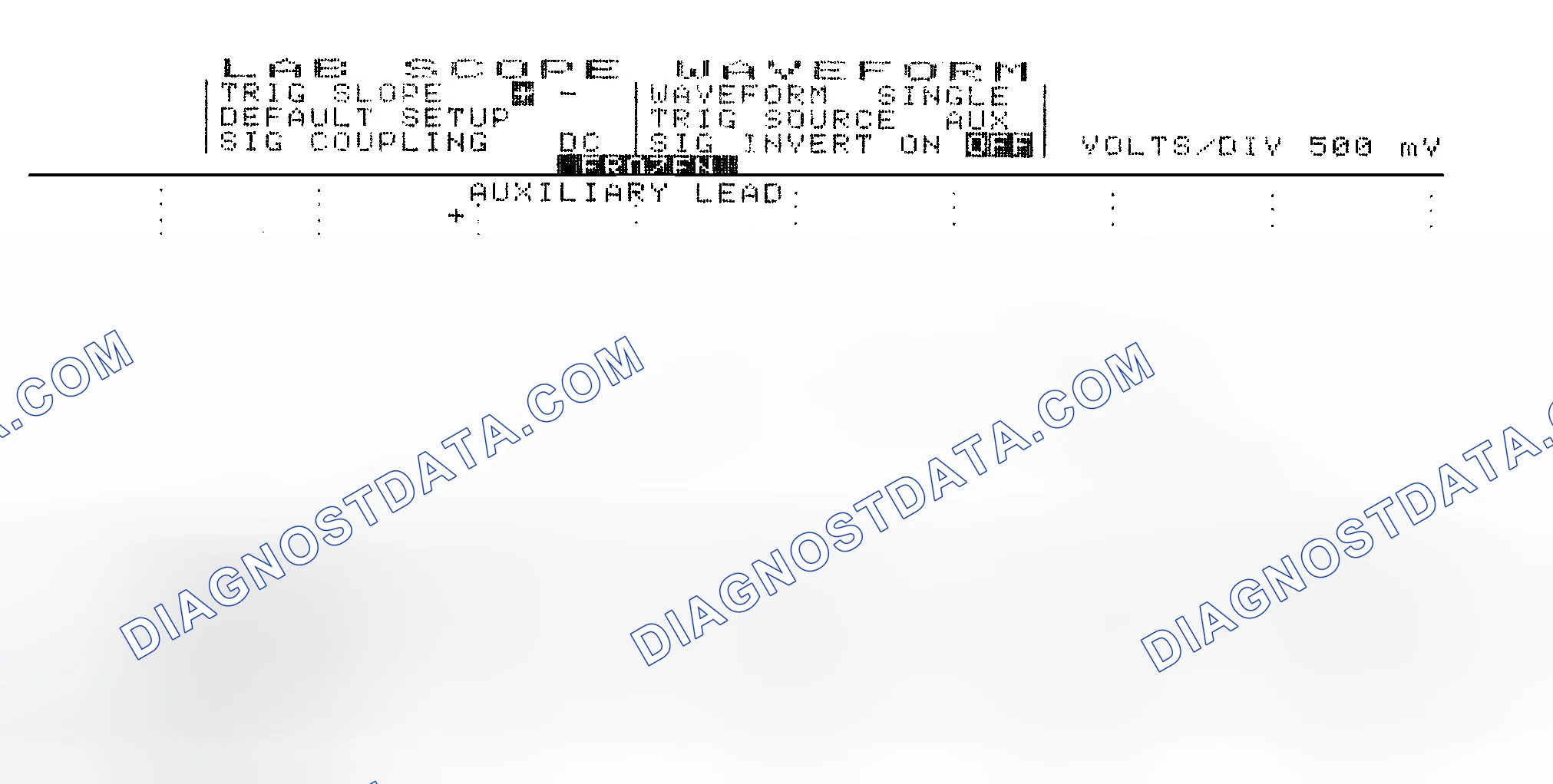 Scheme 14: Single Injector w/Excessive Current Flow - Current Pattern