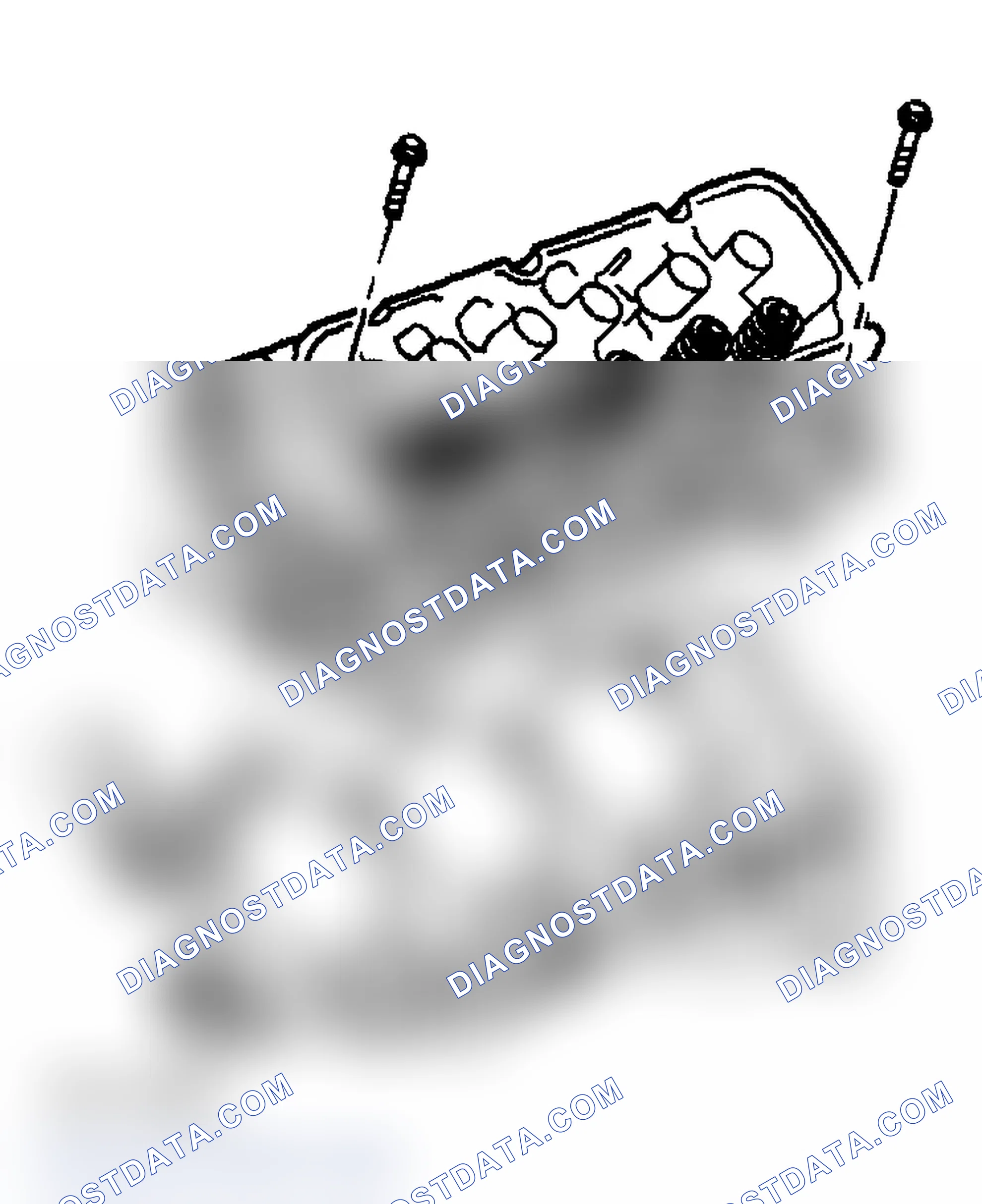 Scheme 188: Cylinder Head Removal - Right