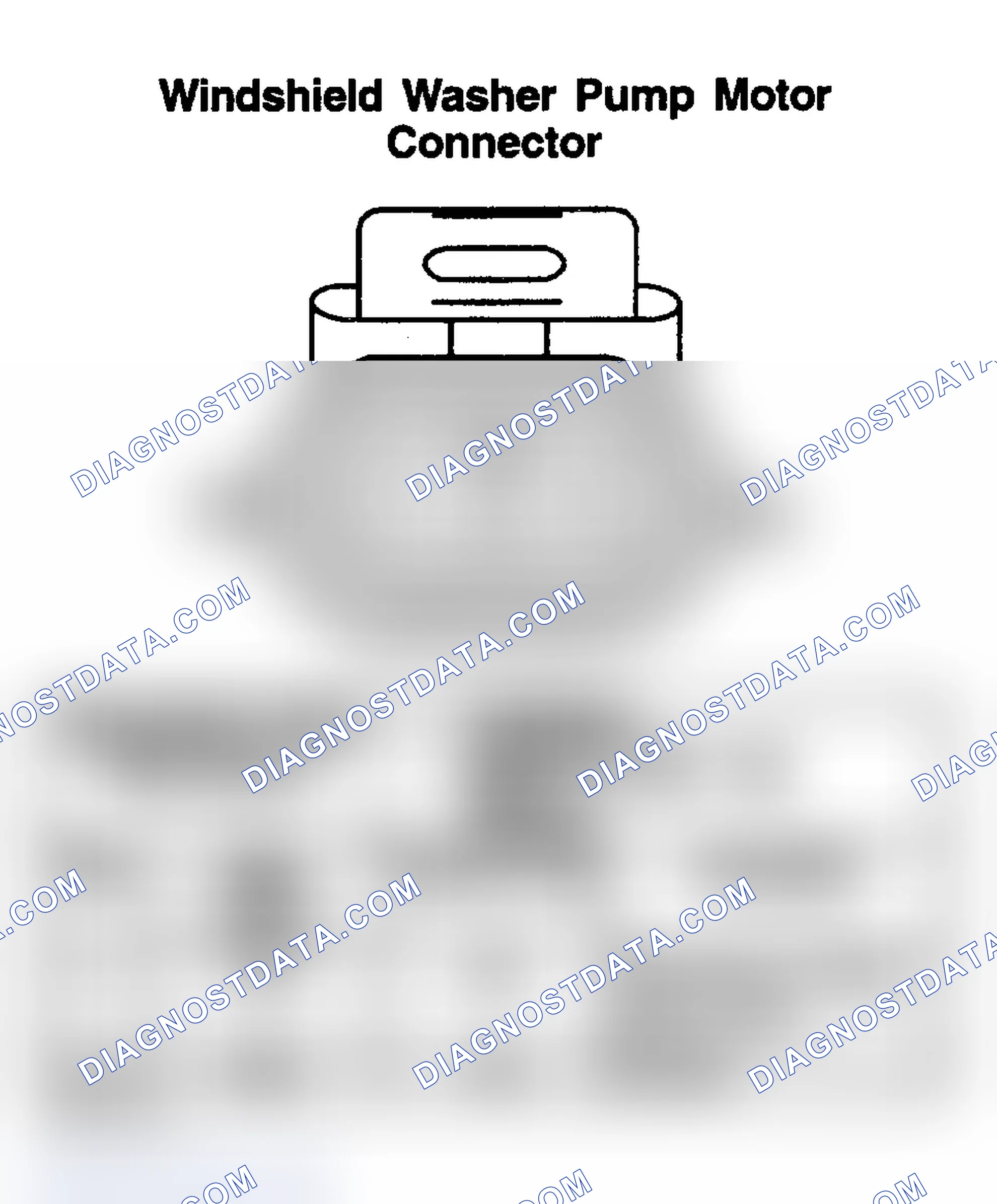 Scheme 262: WINDSHIELD WASHER PUMP MOTOR