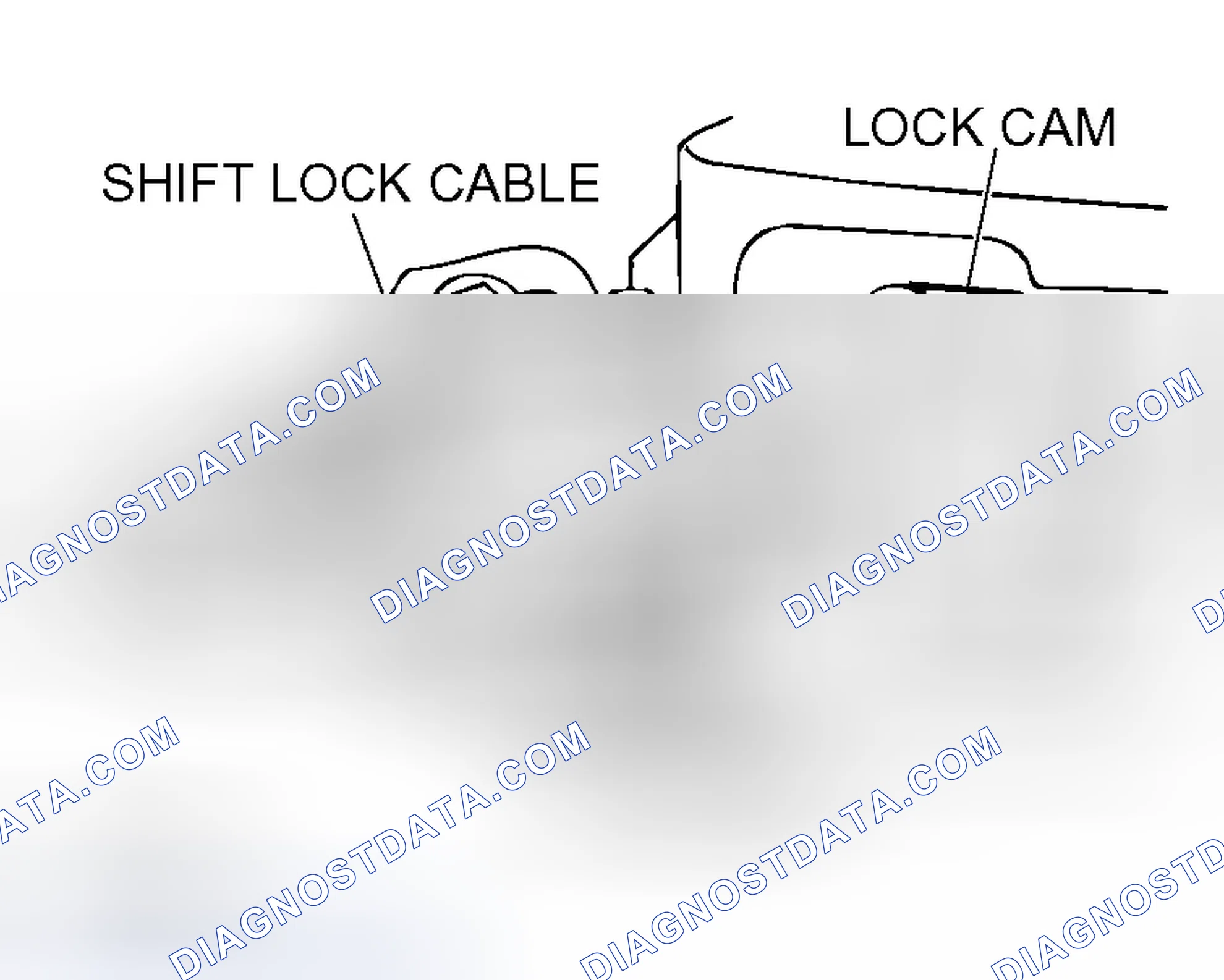 Scheme 17: >> A << SHIFT LOCK CABLE (SELECTOR LEVER SIDE) INSTALLATION
