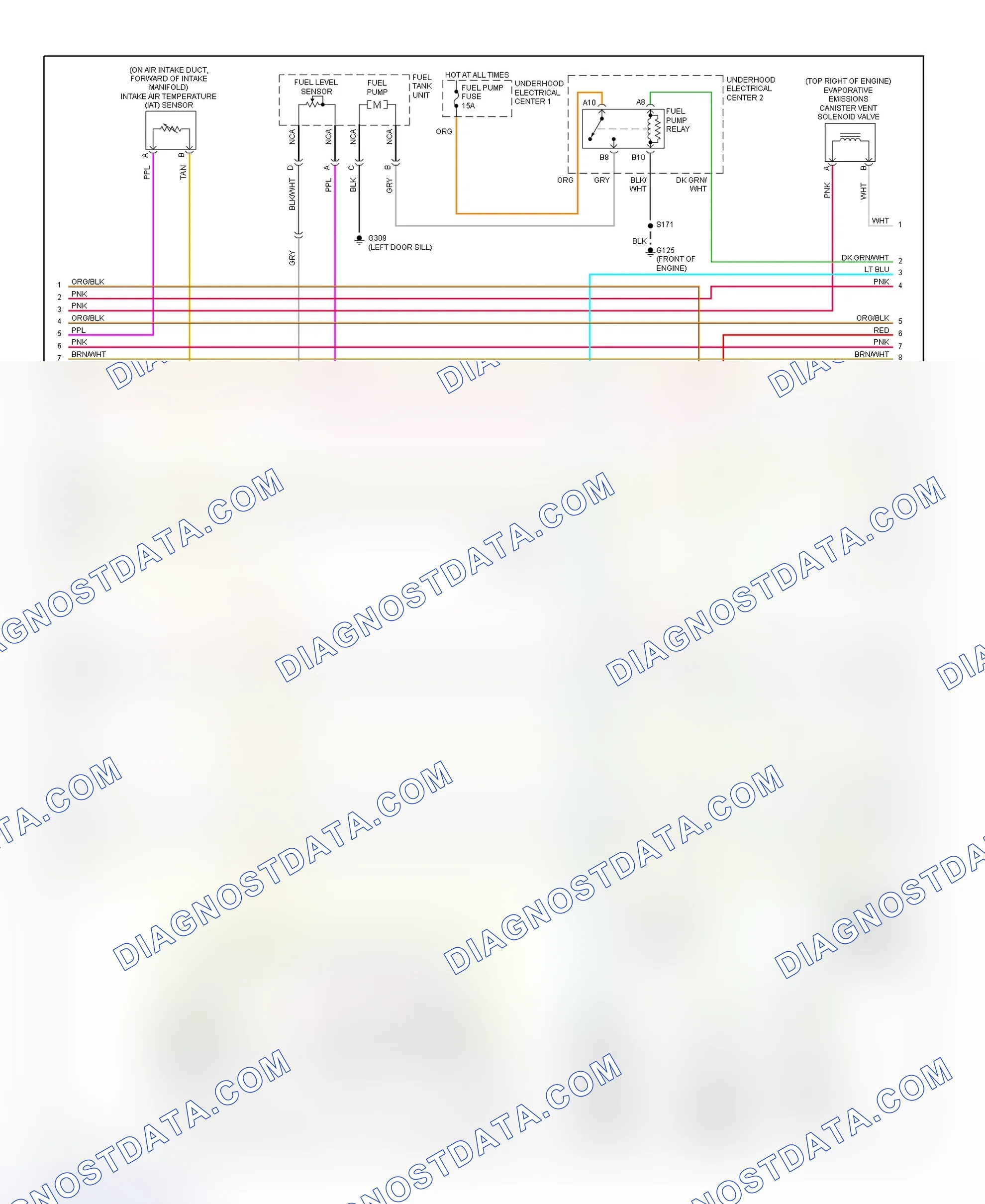Scheme 25: PCM Wiring Diagram (Camaro & Firebird - 3.8L - 3 Of 4)
