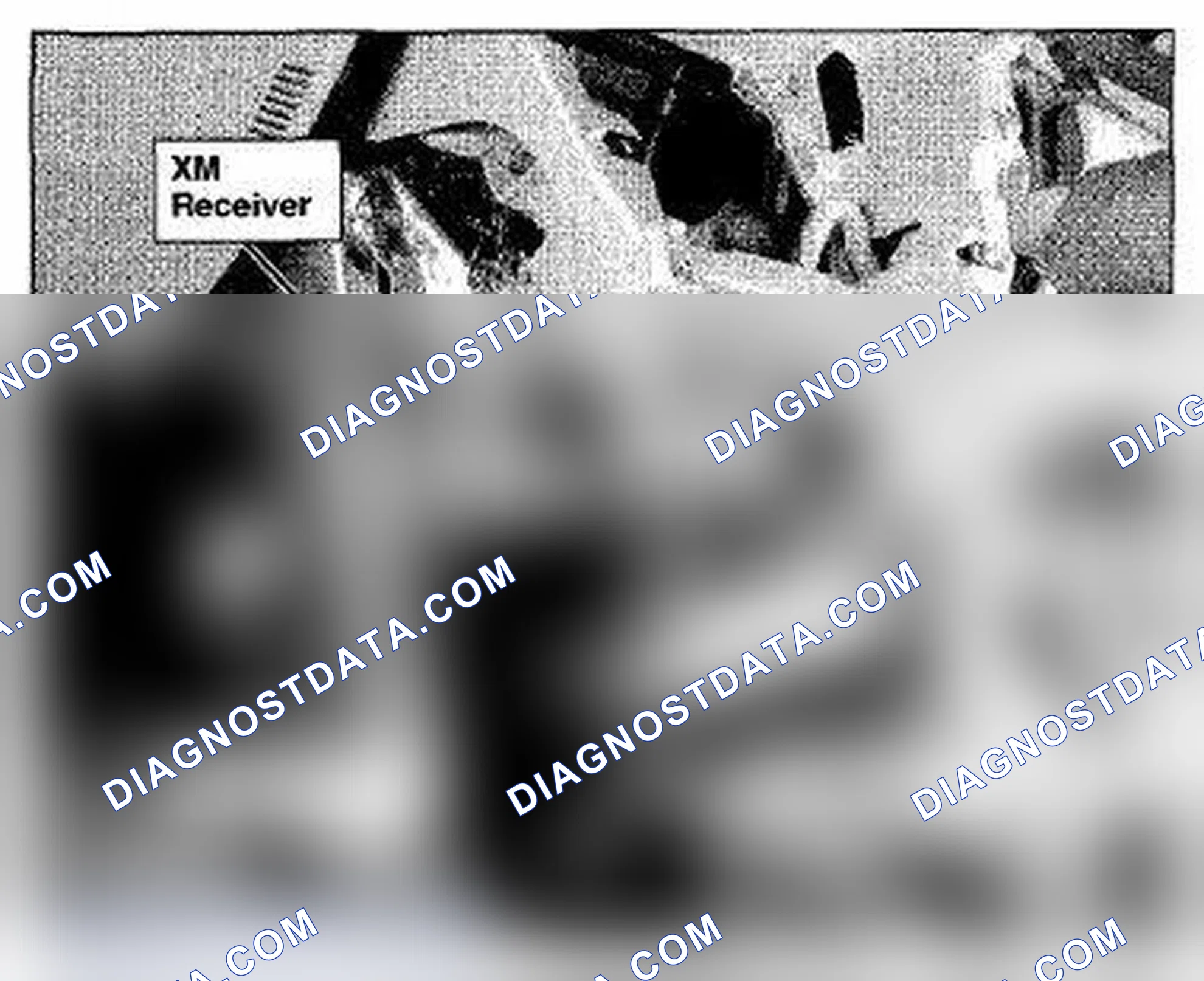 Scheme 1075: Behind Middle Of Dash (XM Radio) Component Location (Photo 66)